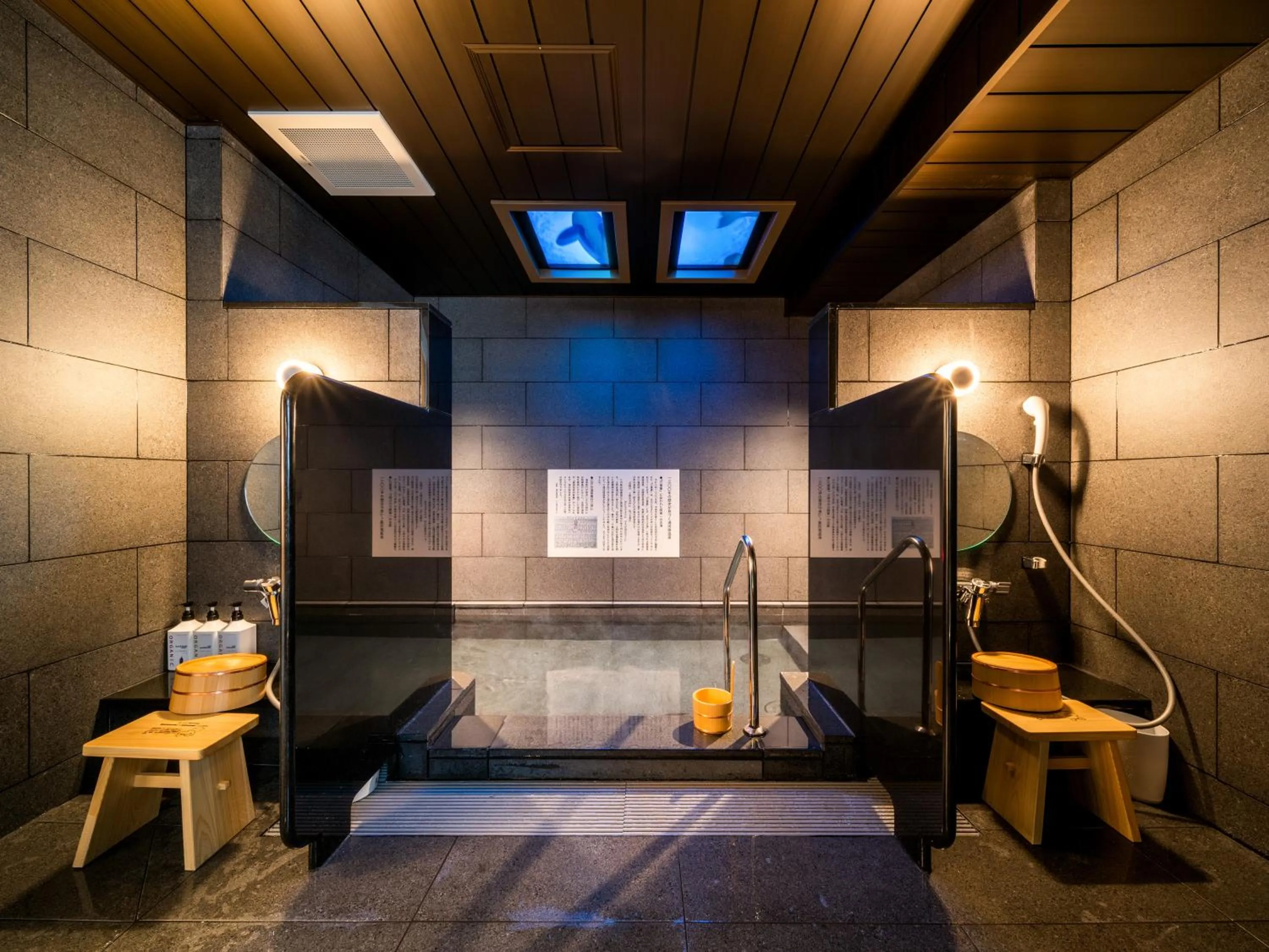 Hot Spring Bath in Super Hotel Premier Akihabara