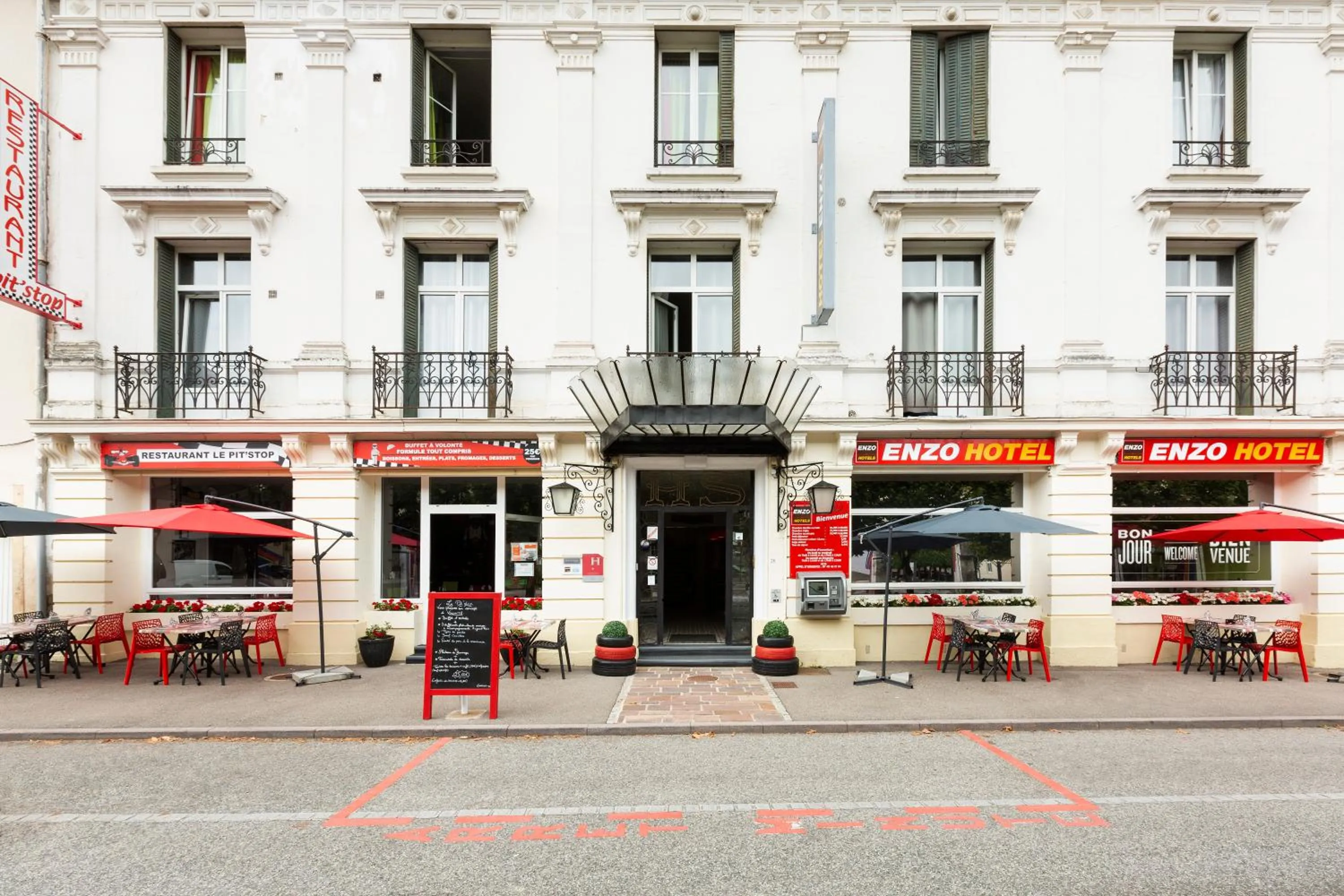 Property building in Enzo Hotels Contrexeville