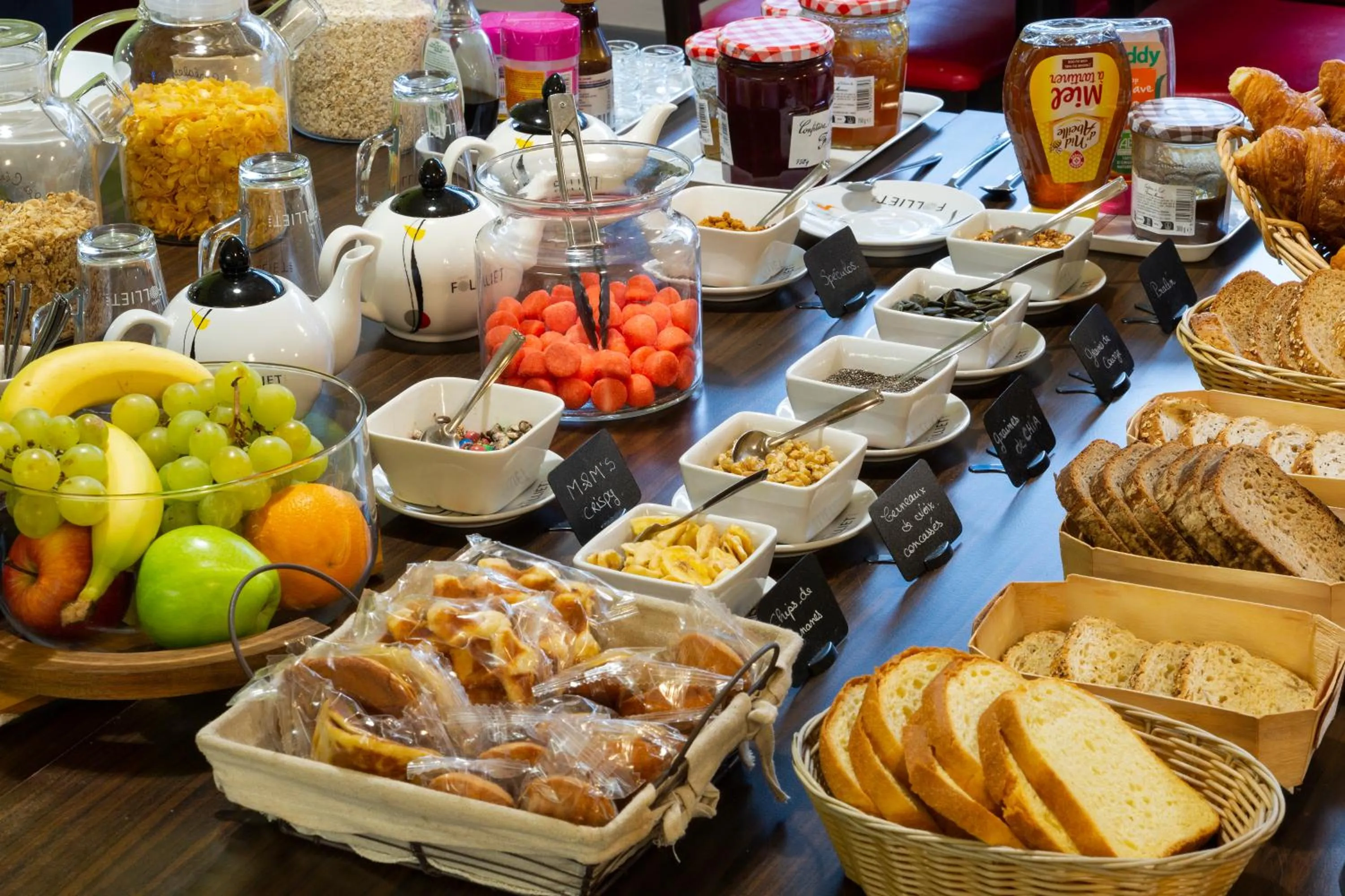 Food and drinks in Enzo Hotels Contrexeville