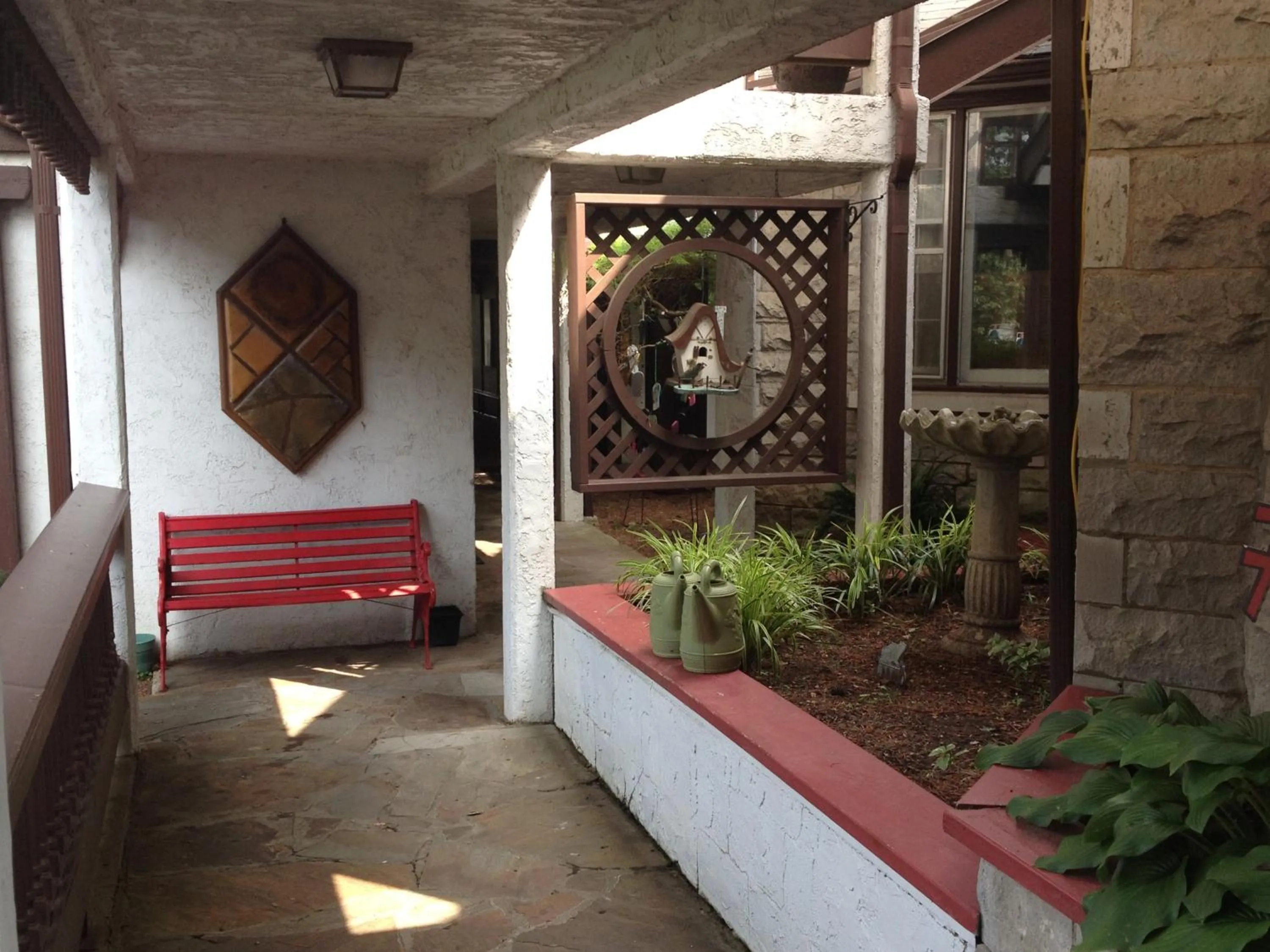 Decorative detail in Matterhorn Tower