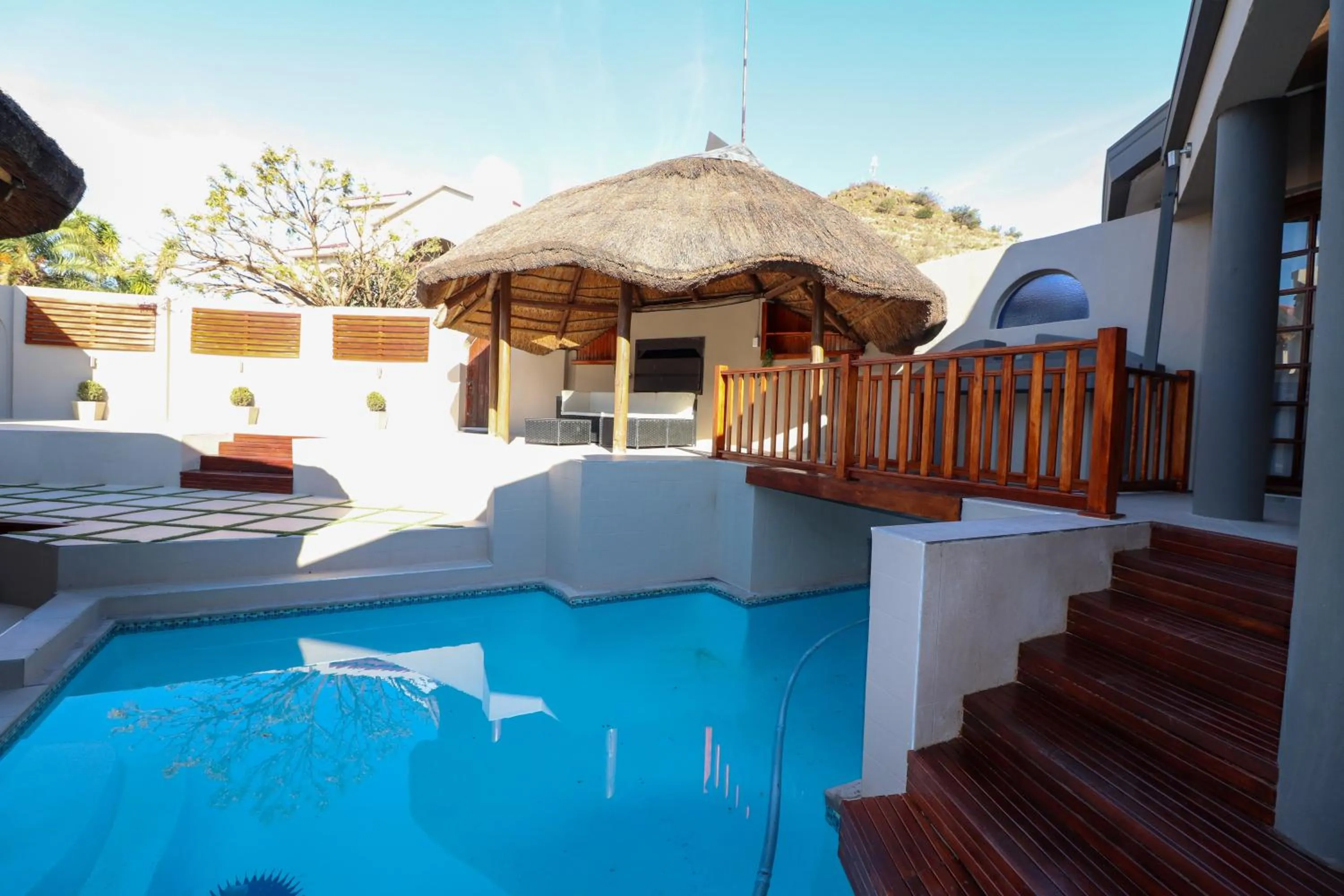 Pool view in Stonehill Villa