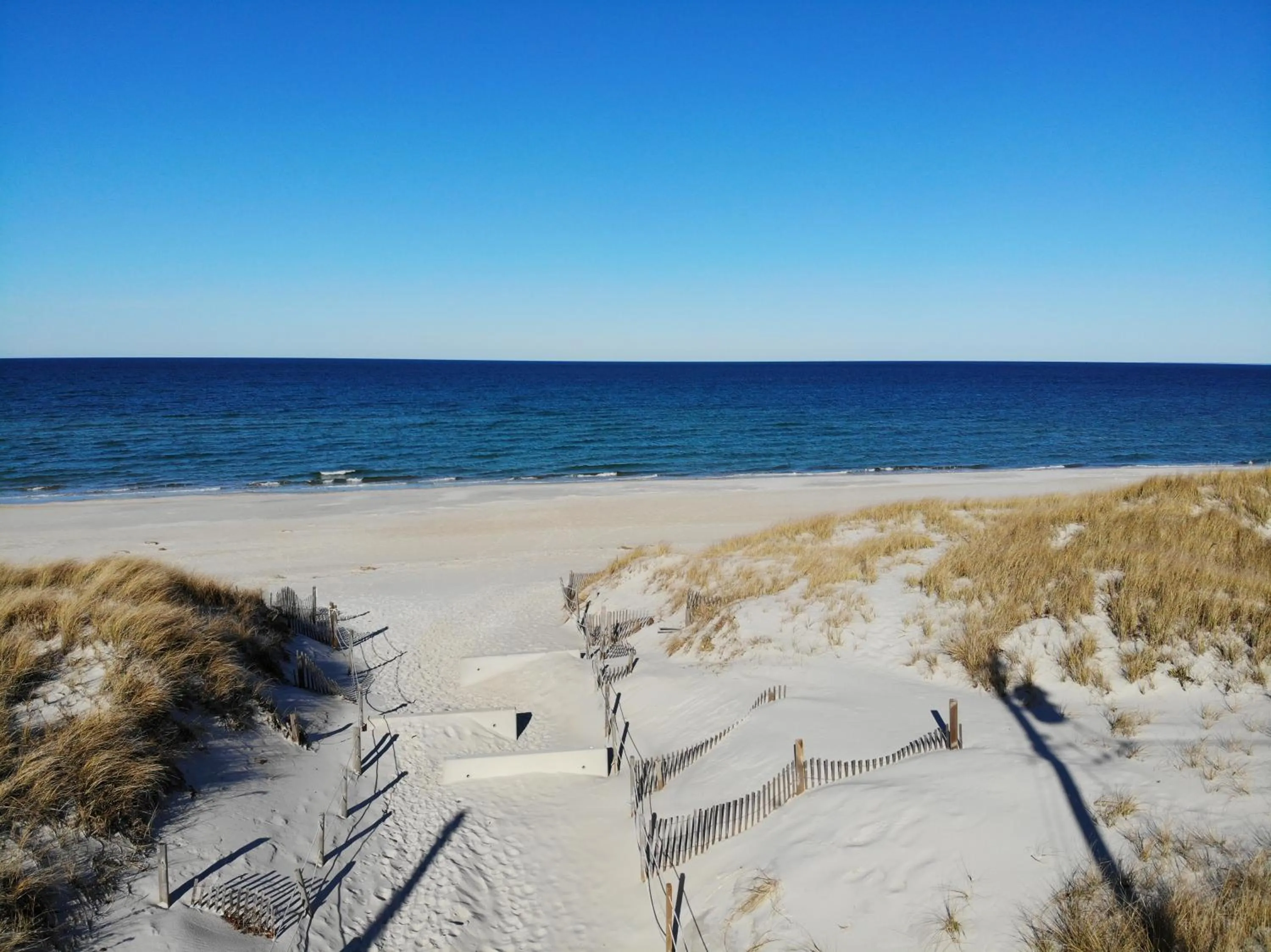 Beach in Ocean Breeze Motel