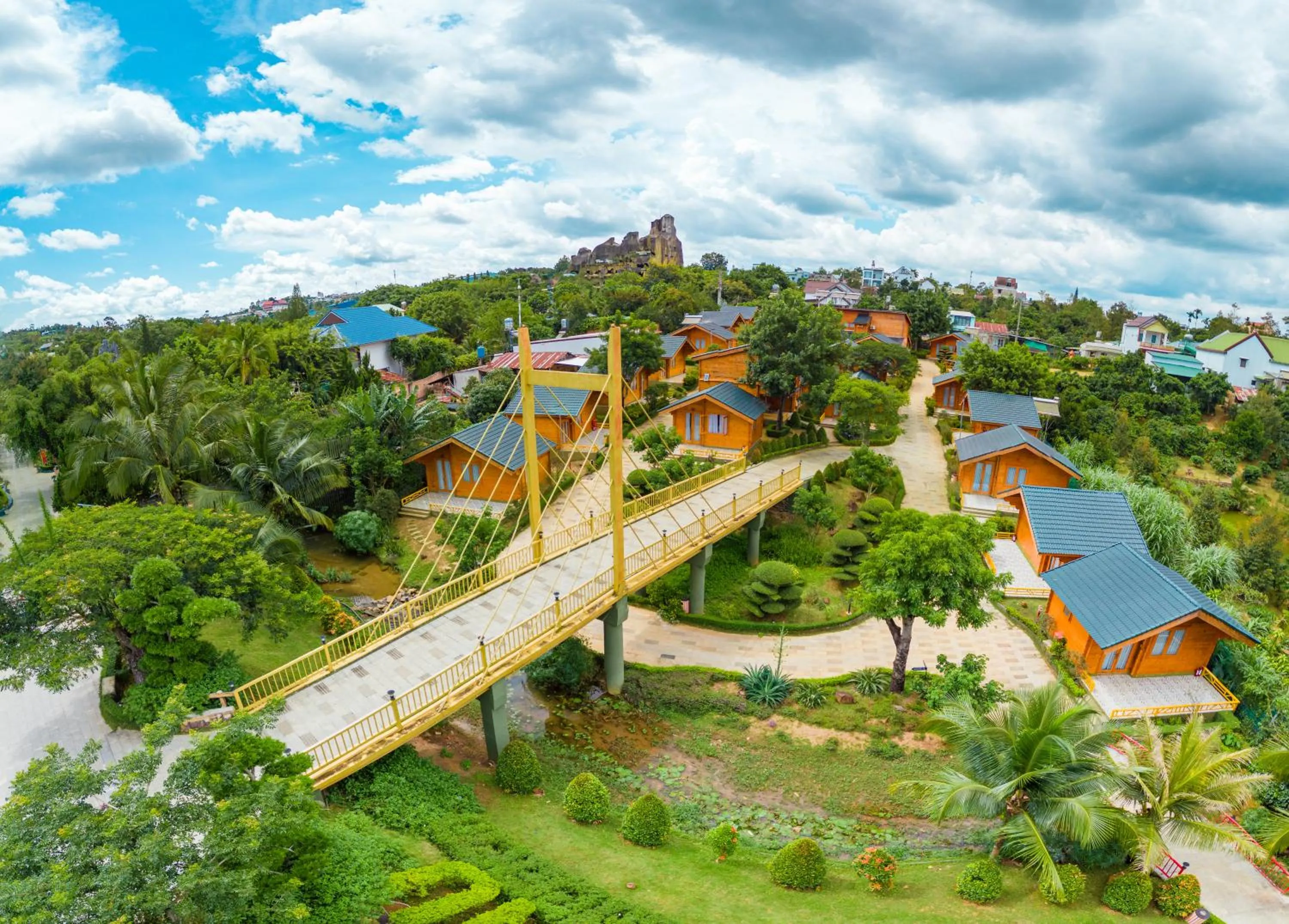 Natural landscape in Tea Resort