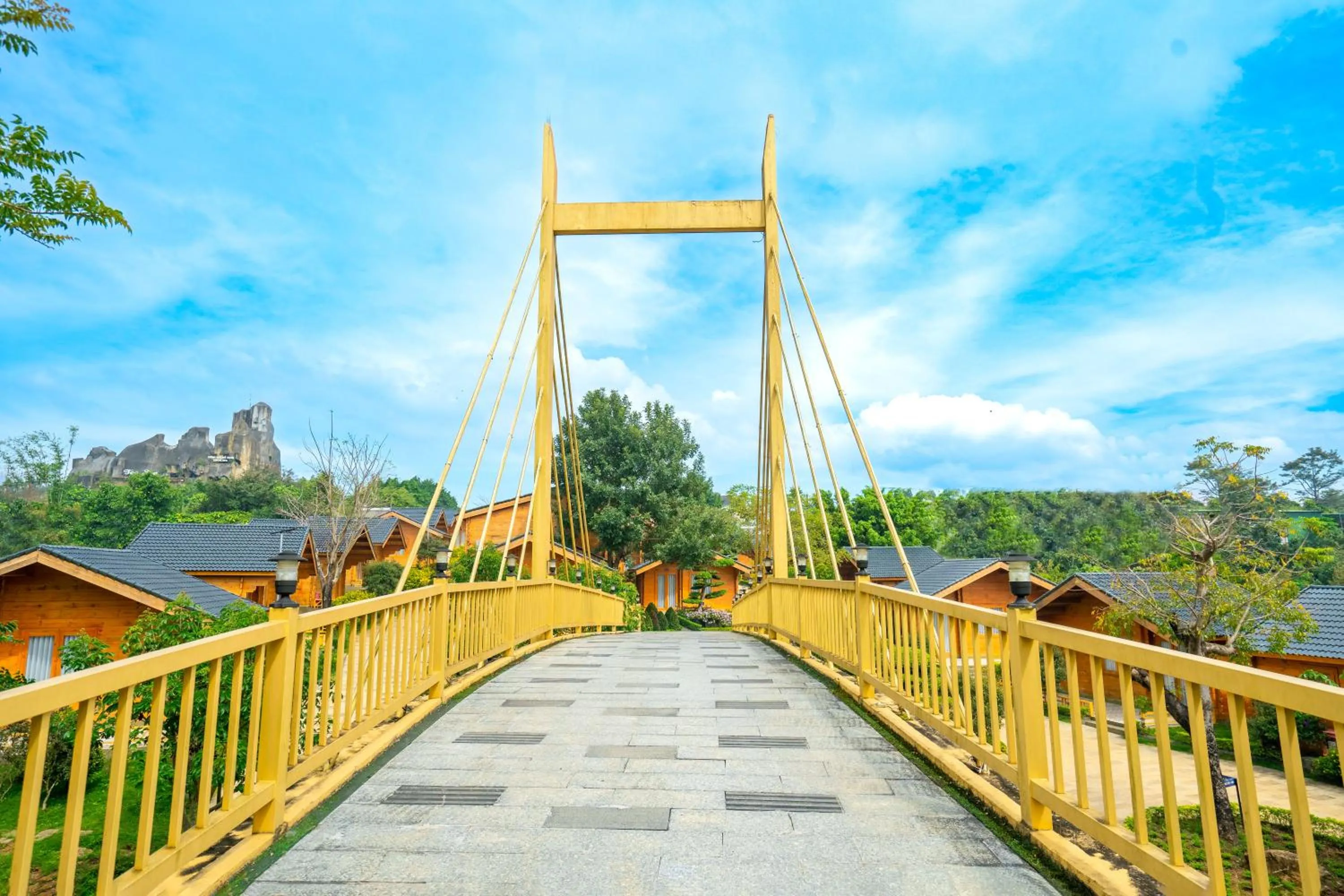 Natural landscape in Tea Resort