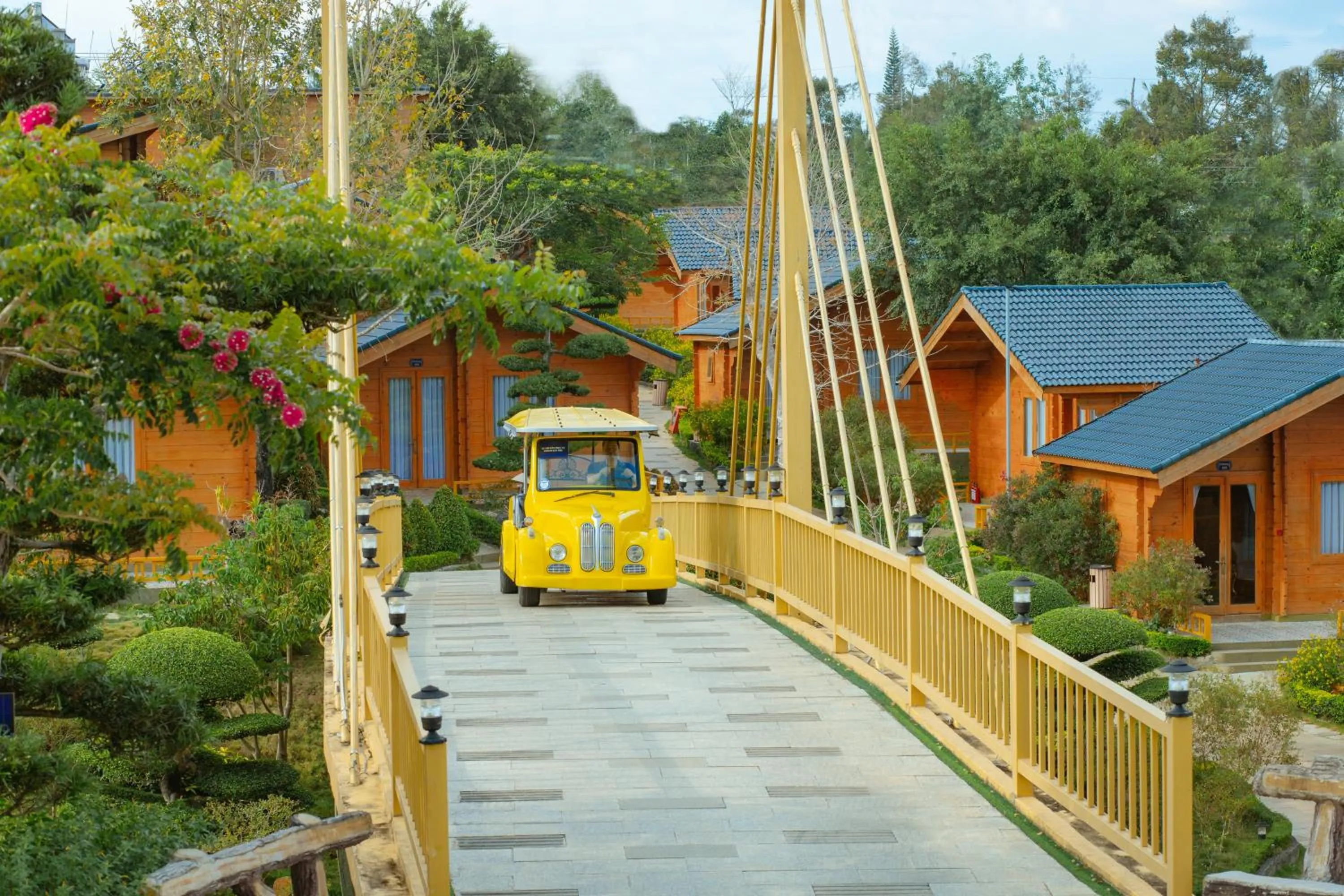 Natural landscape in Tea Resort