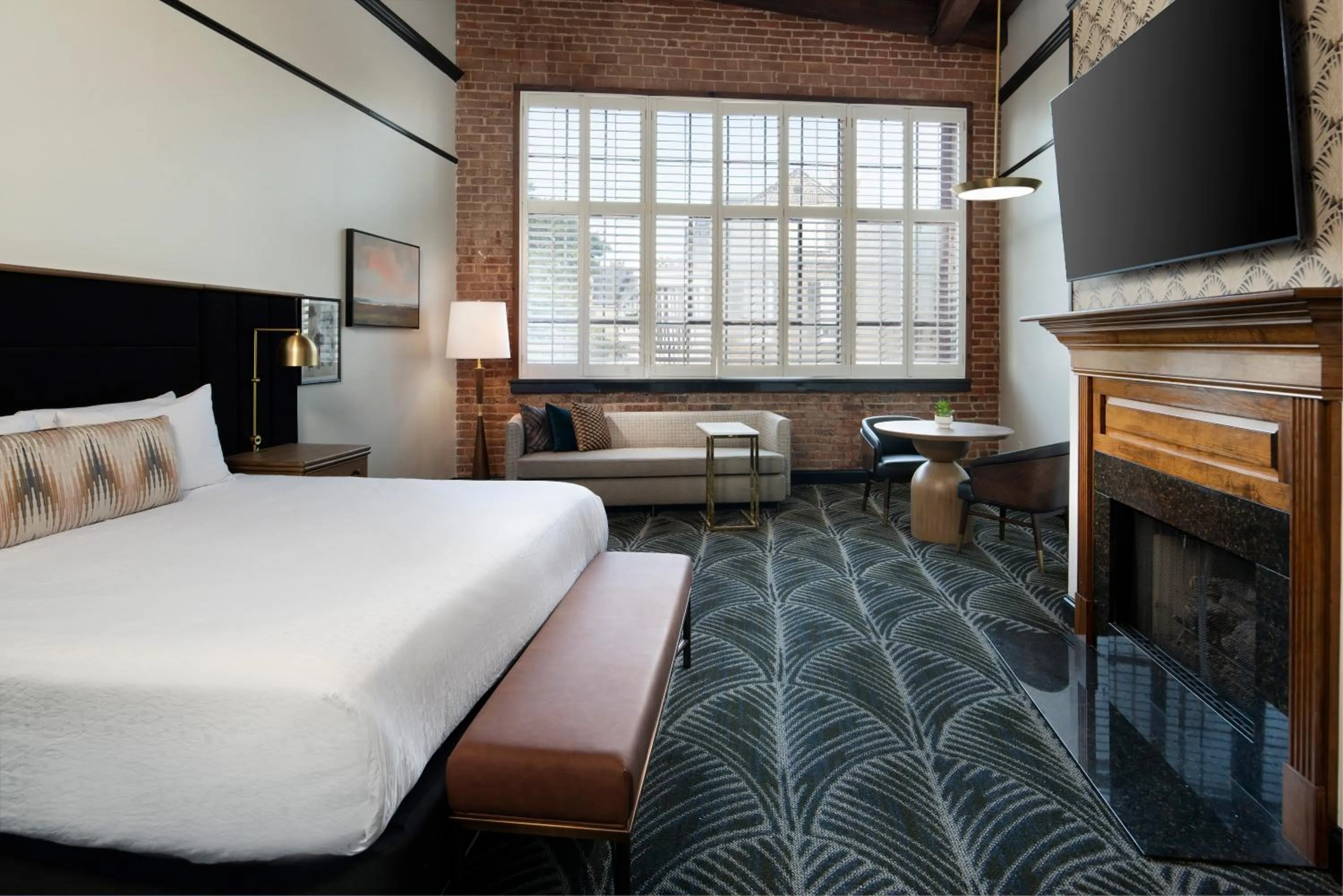 Bed in The Ansonborough