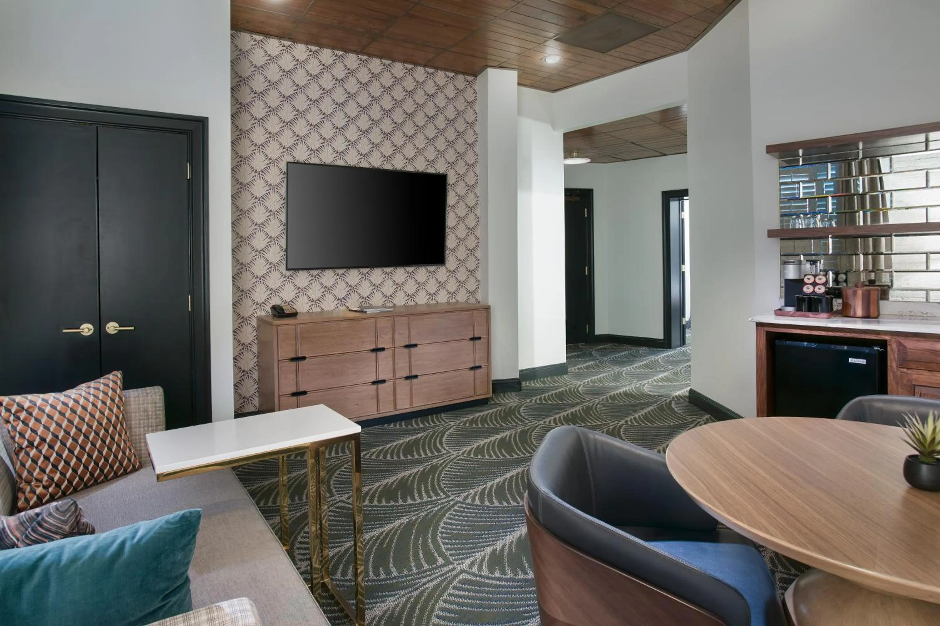 Seating area in The Ansonborough