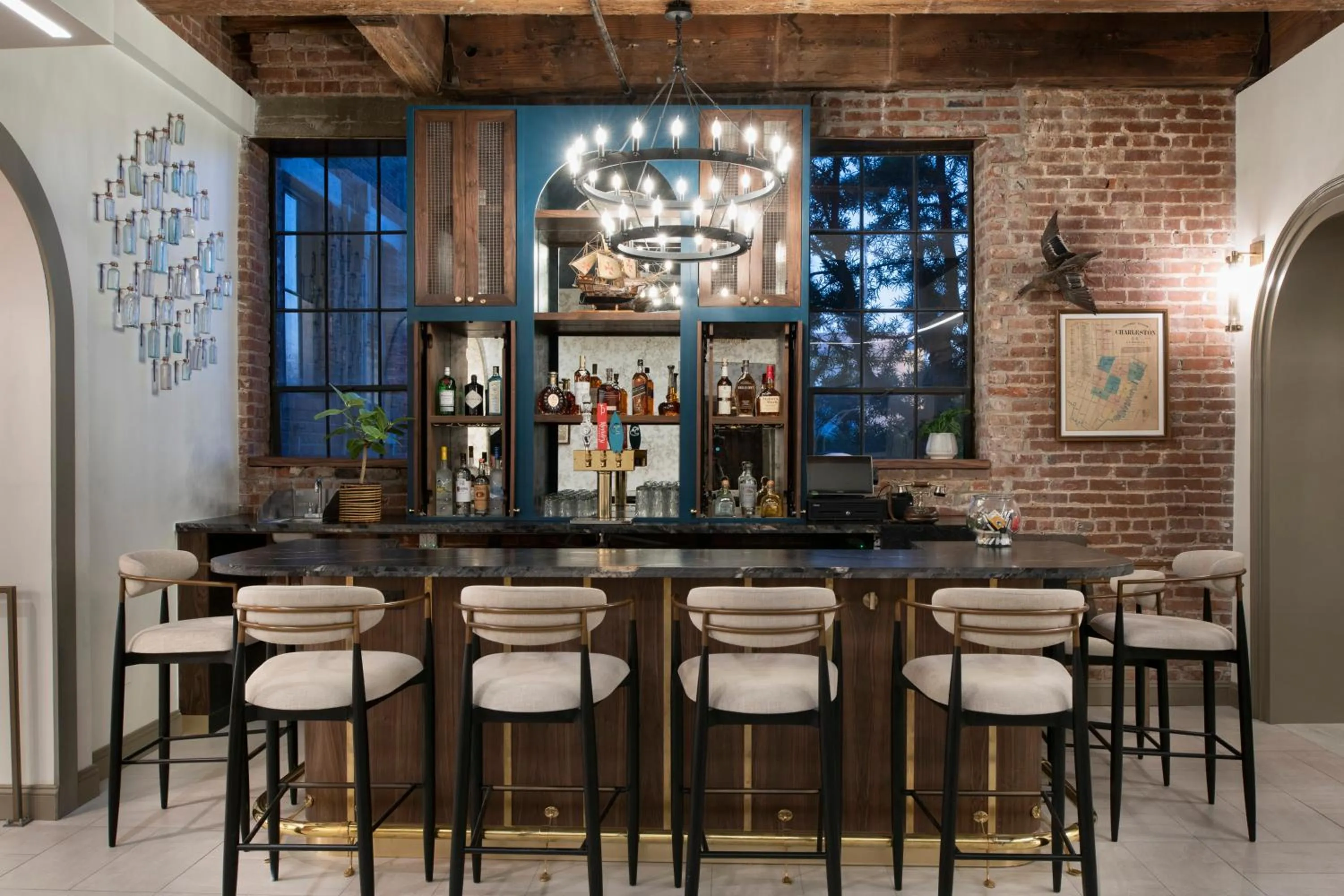 Lounge or bar in The Ansonborough