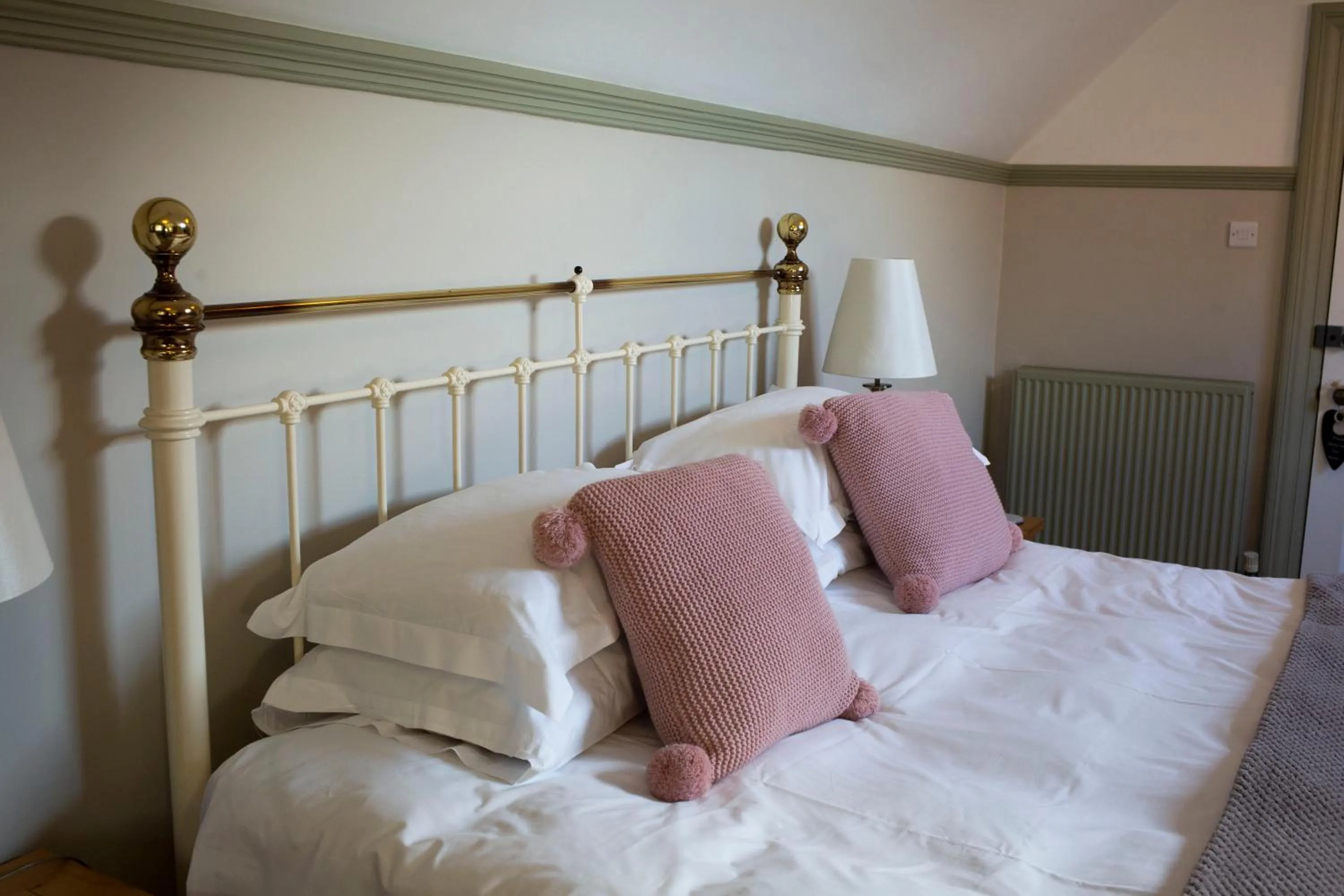 Bed in The Penrallt Country House Hotel