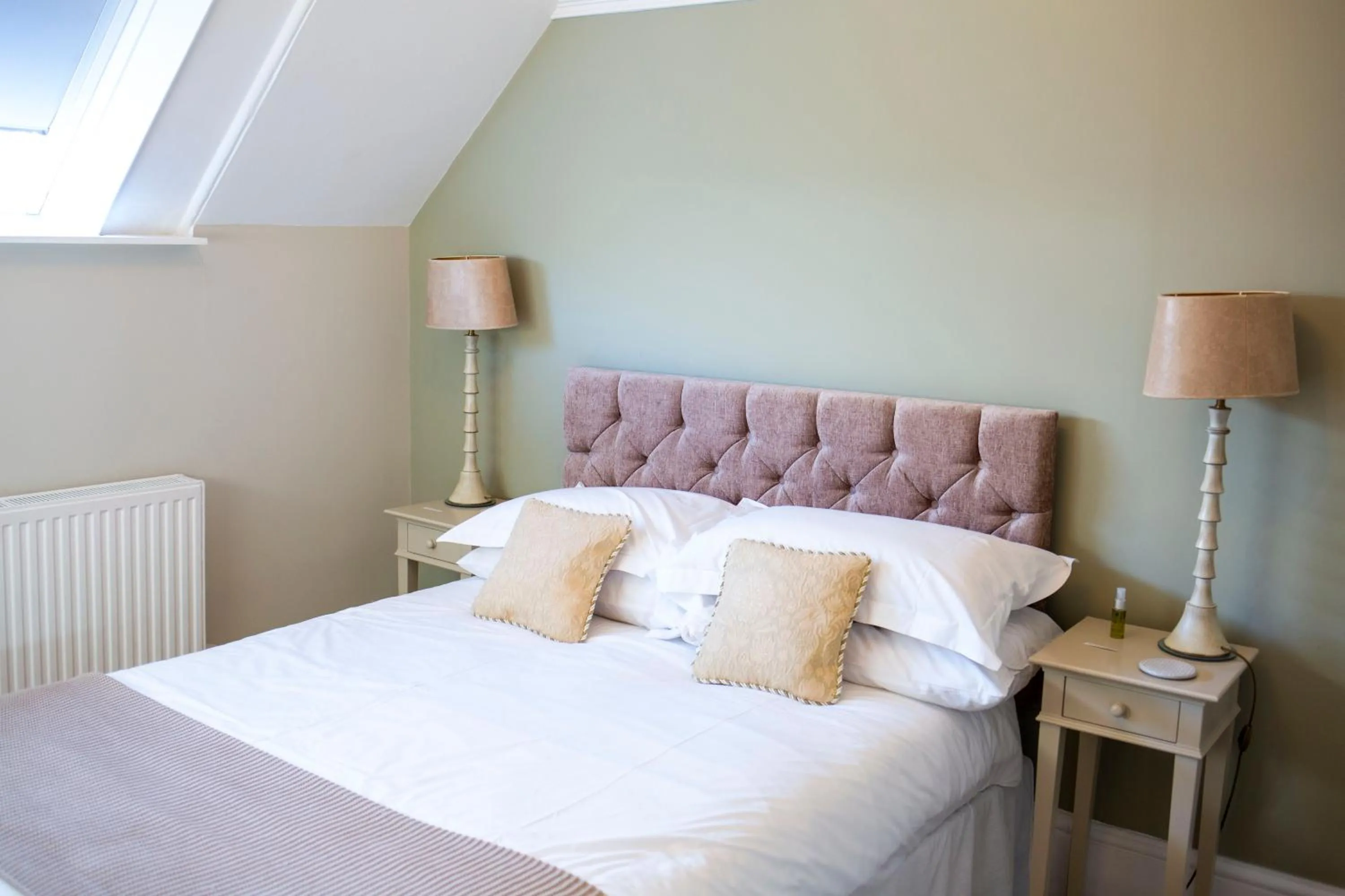 Bed in The Penrallt Country House Hotel