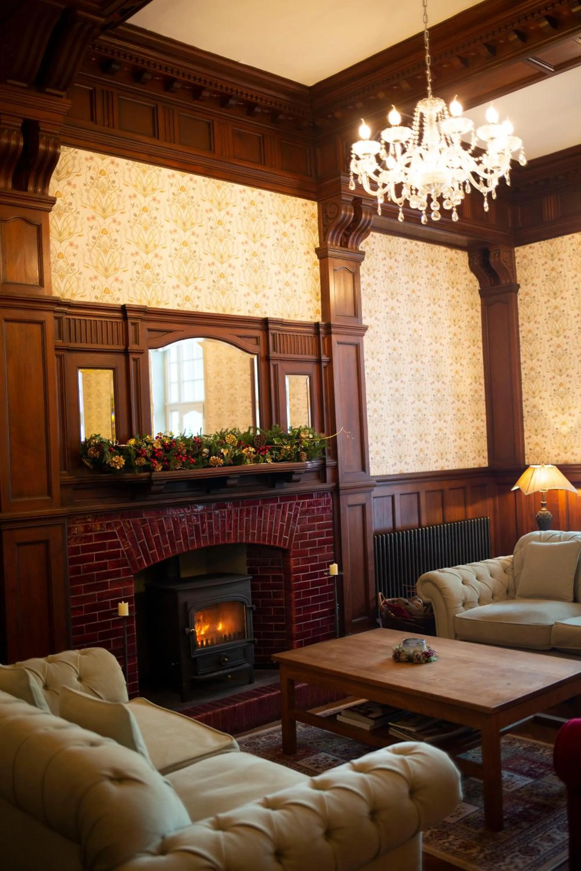 Living room in The Penrallt Country House Hotel