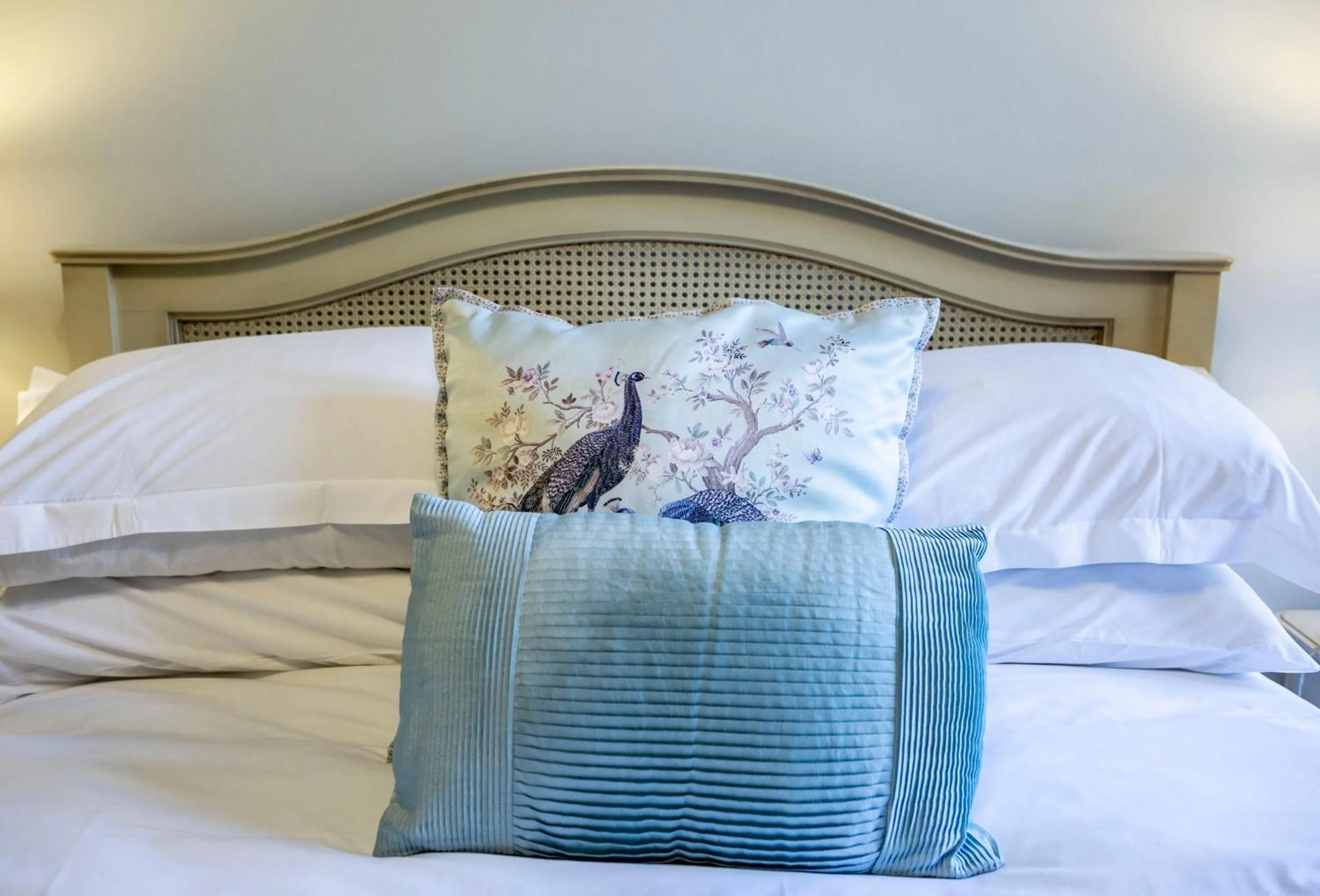 Bed in The Penrallt Country House Hotel