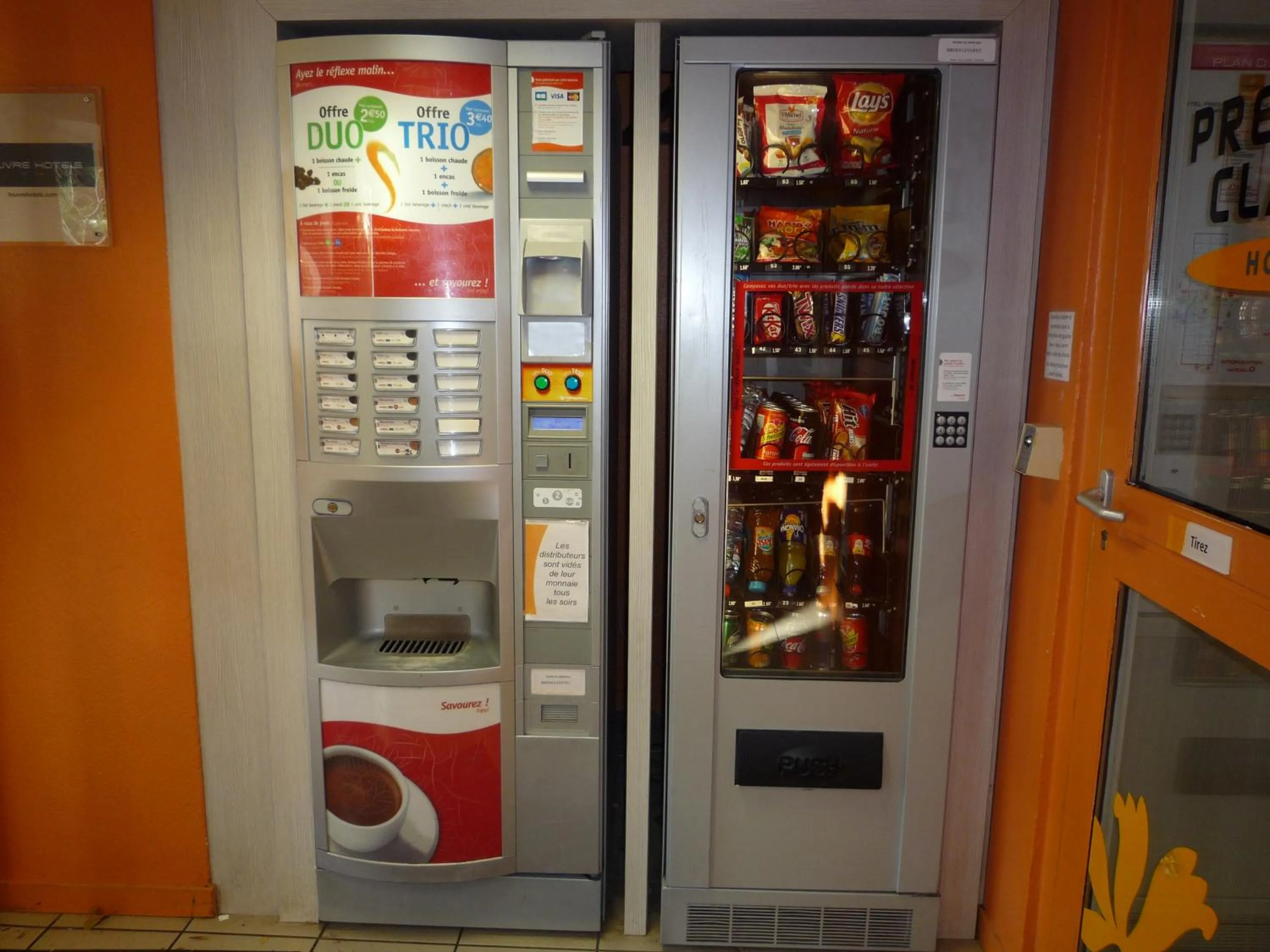 Food and drinks in Première Classe Valence Sud