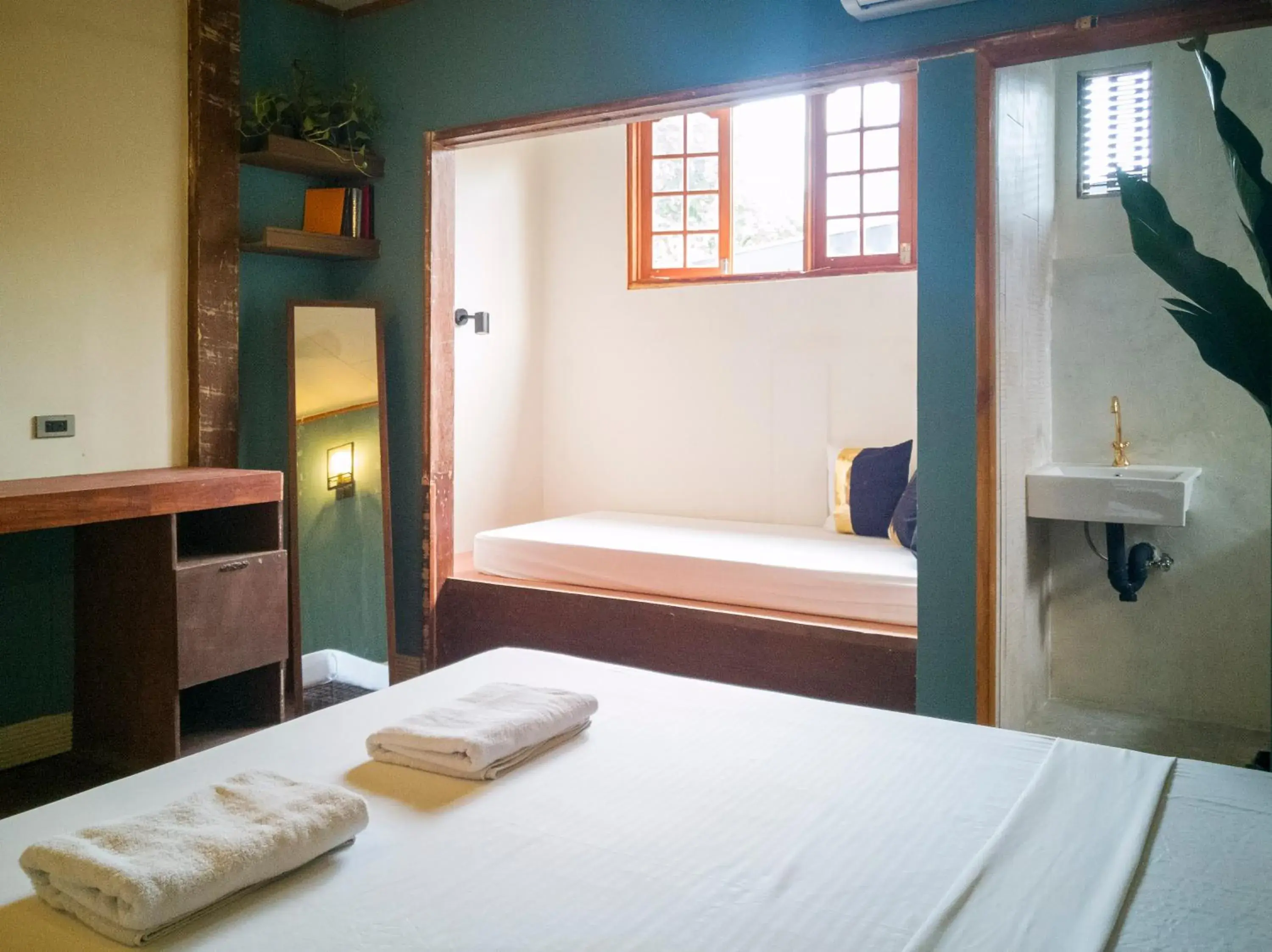 Bed in The Flying Fish Hostel Cebu Bed in The Flying Fish Hostel Cebu