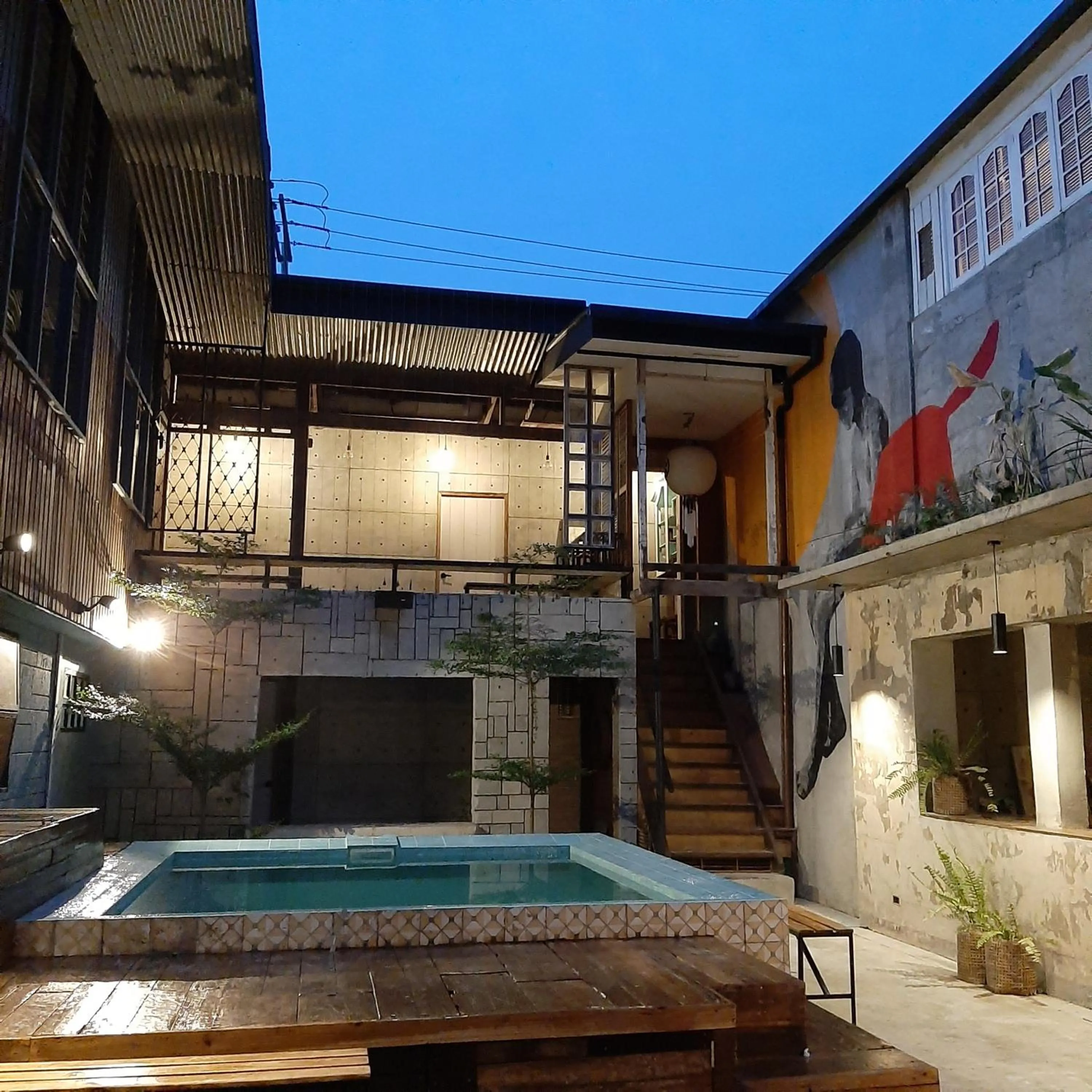 Property building in The Flying Fish Hostel Cebu