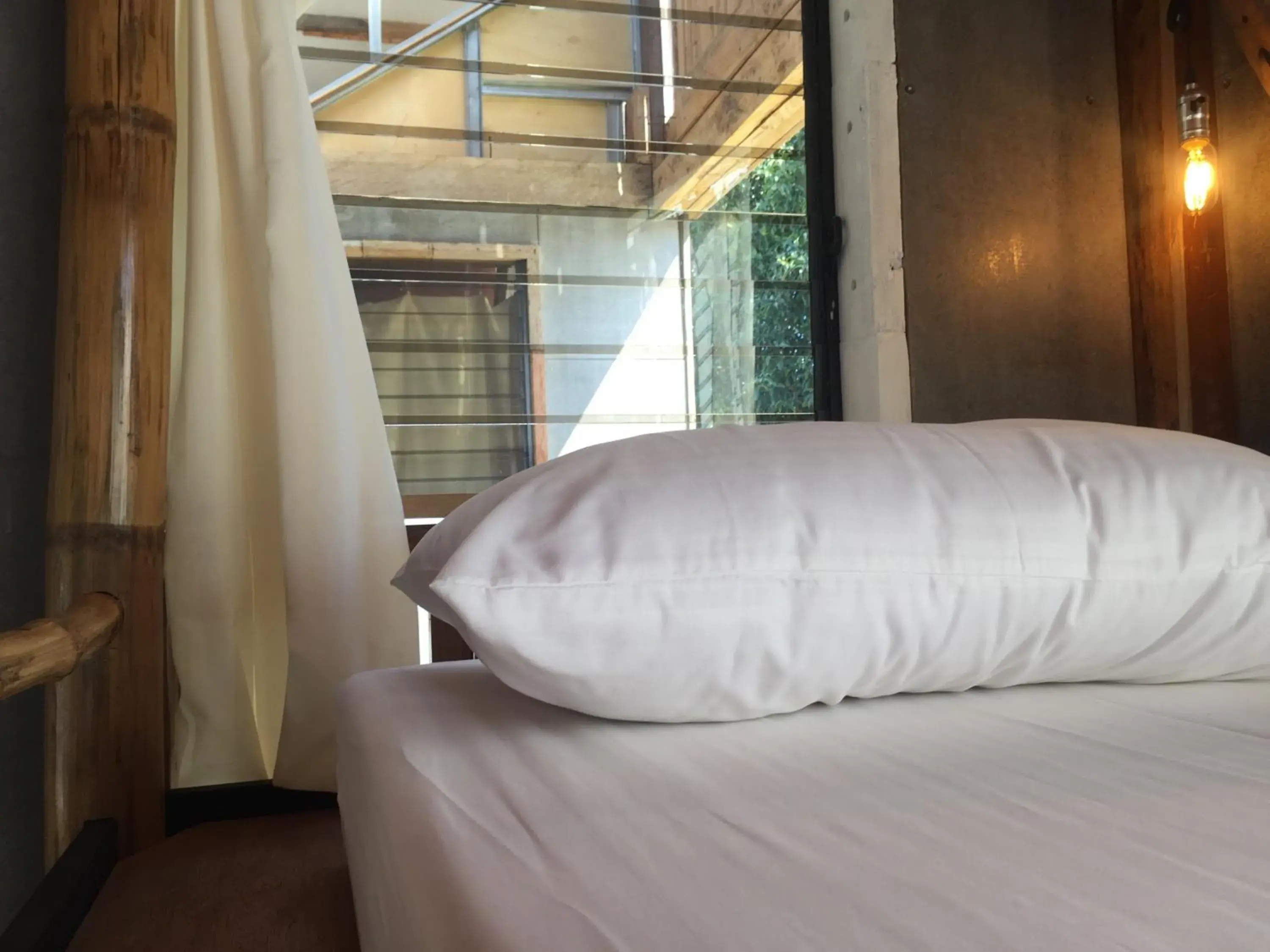 Bed in The Flying Fish Hostel Cebu Bed in The Flying Fish Hostel Cebu