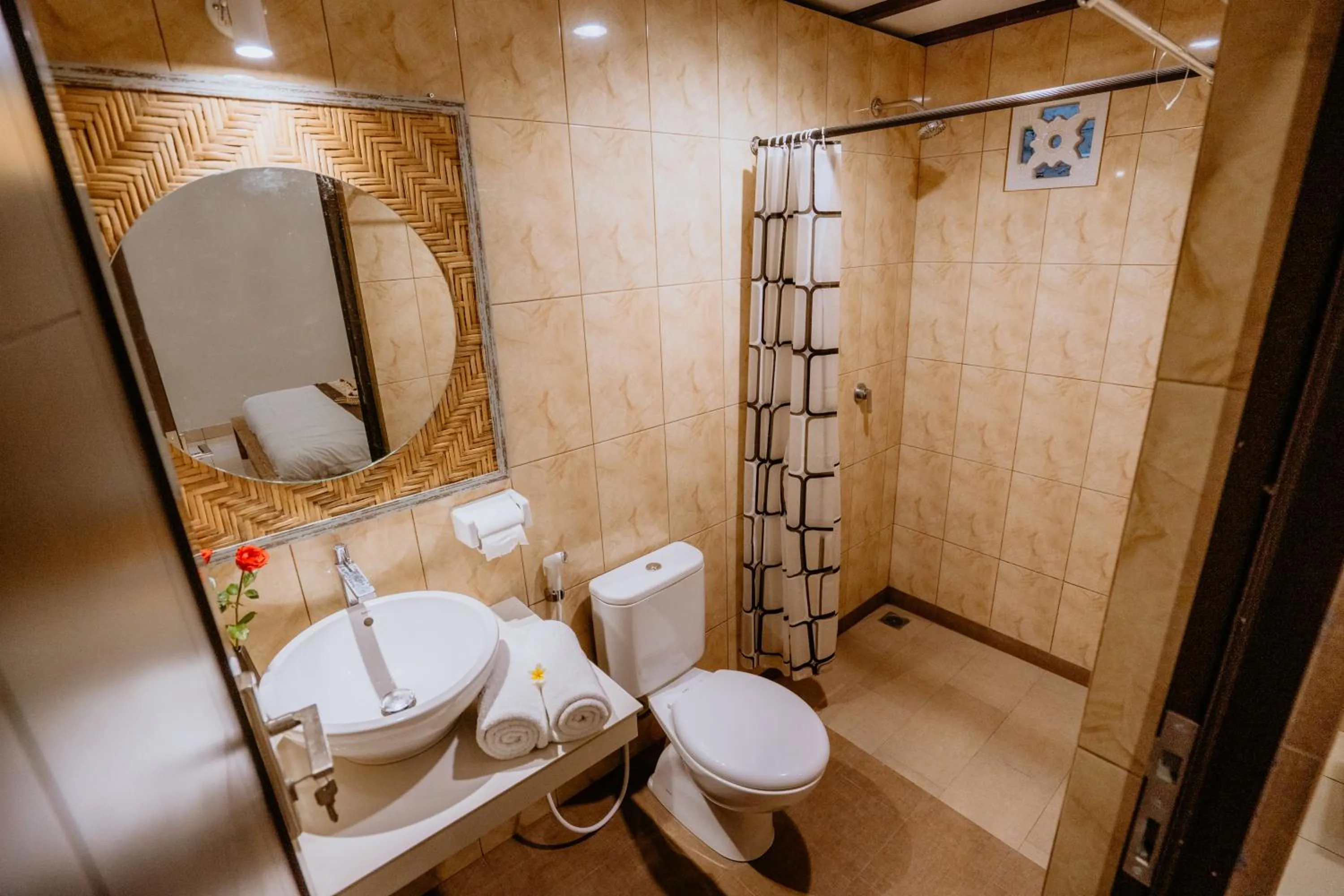 Bathroom in Rahayu Guest House Ubud