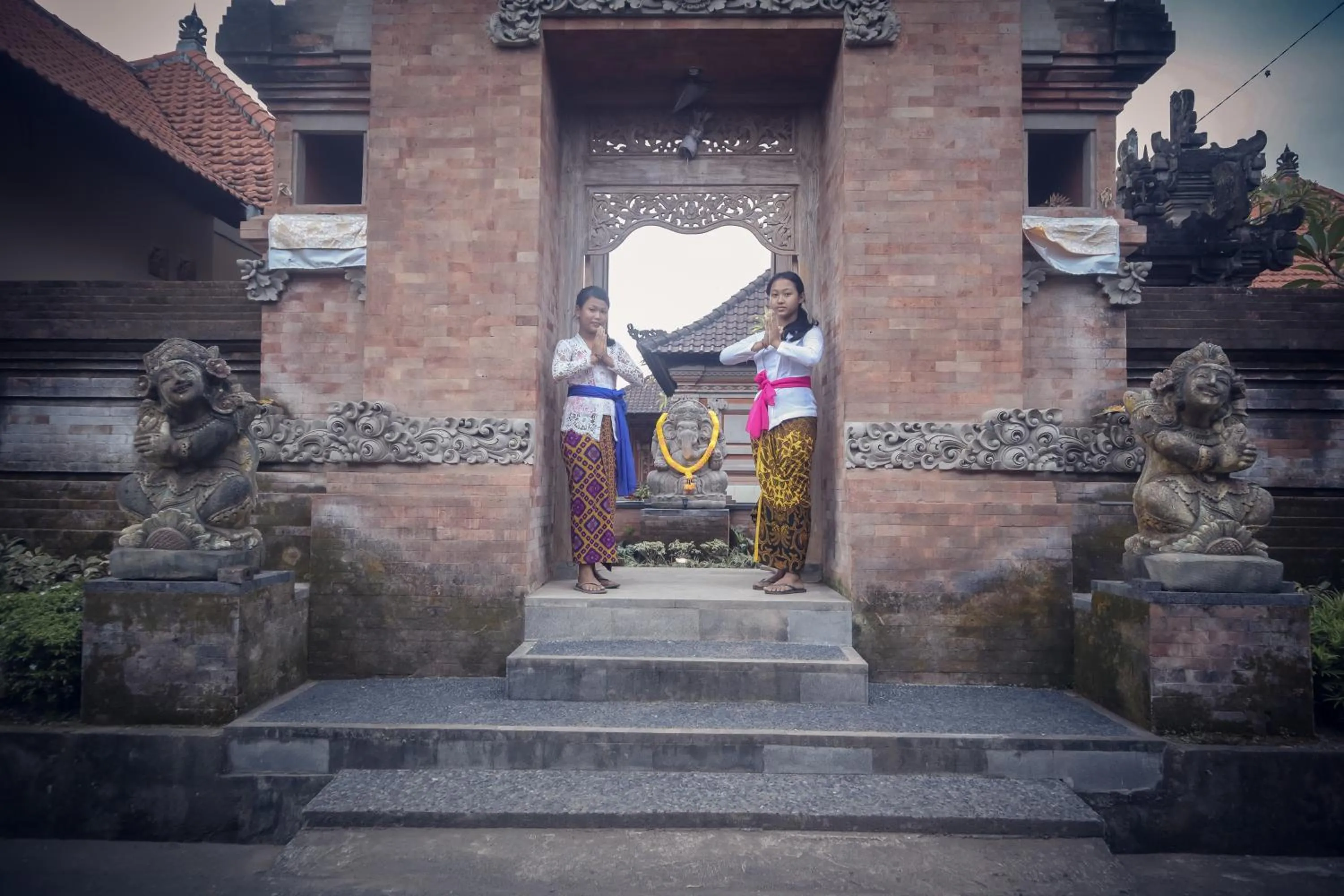 Facade/entrance in Rahayu Guest House Ubud