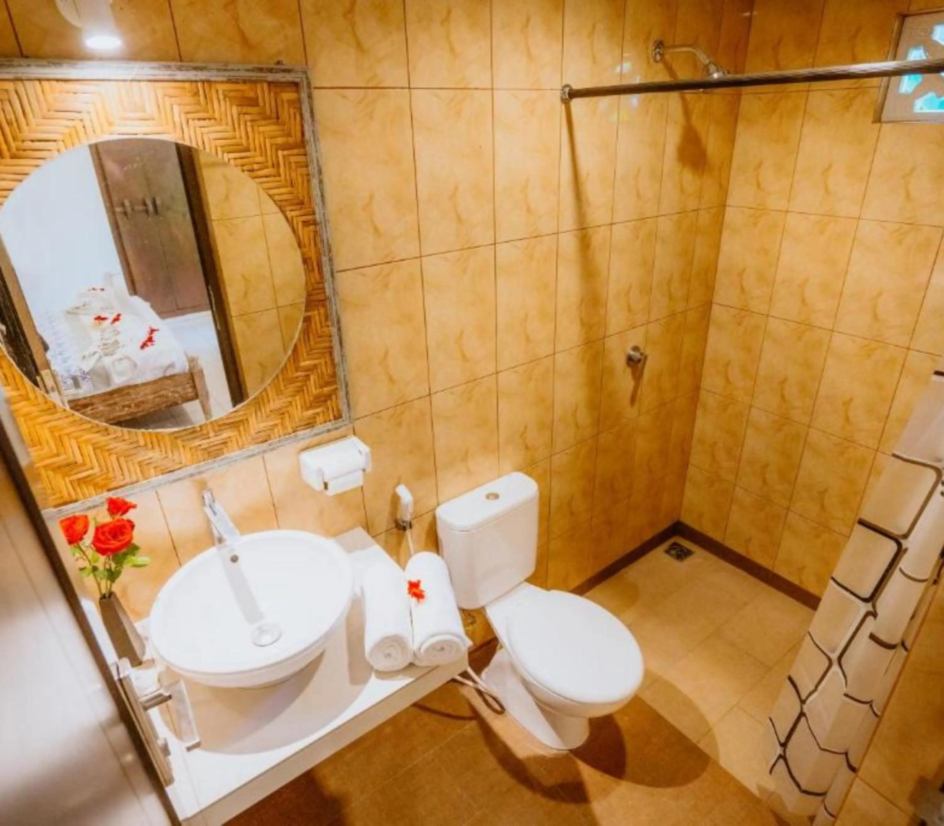 Bathroom in Rahayu Guest House Ubud