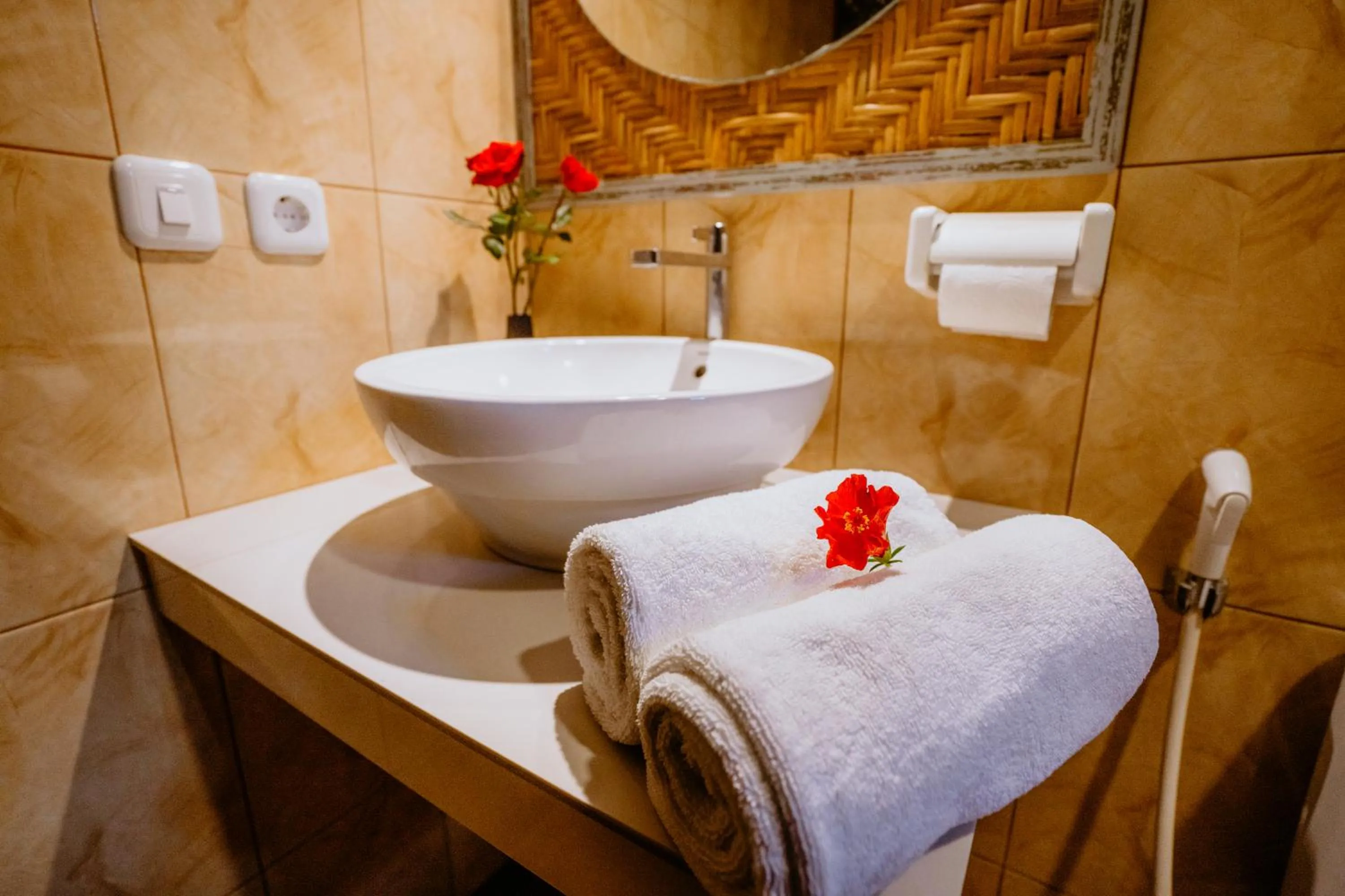 Bathroom in Rahayu Guest House Ubud