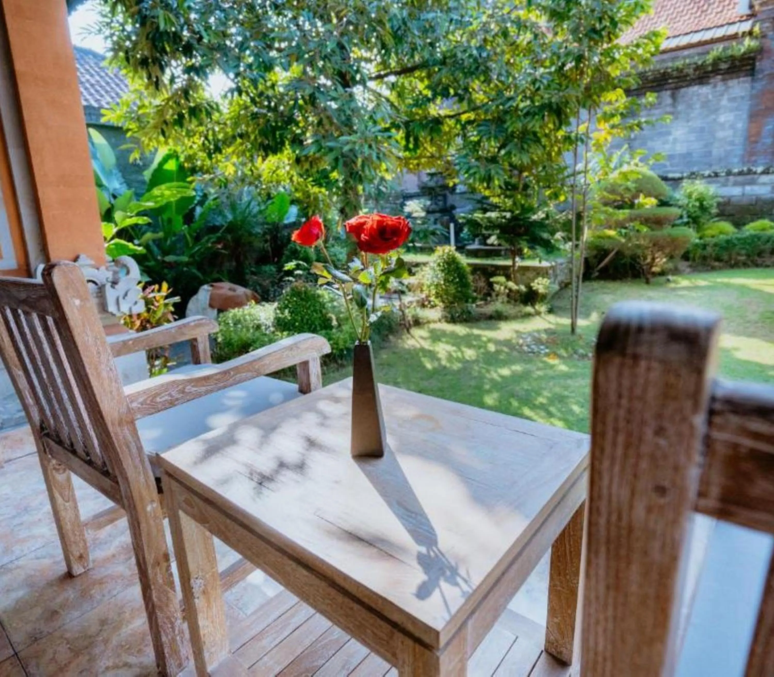 Patio in Rahayu Guest House Ubud
