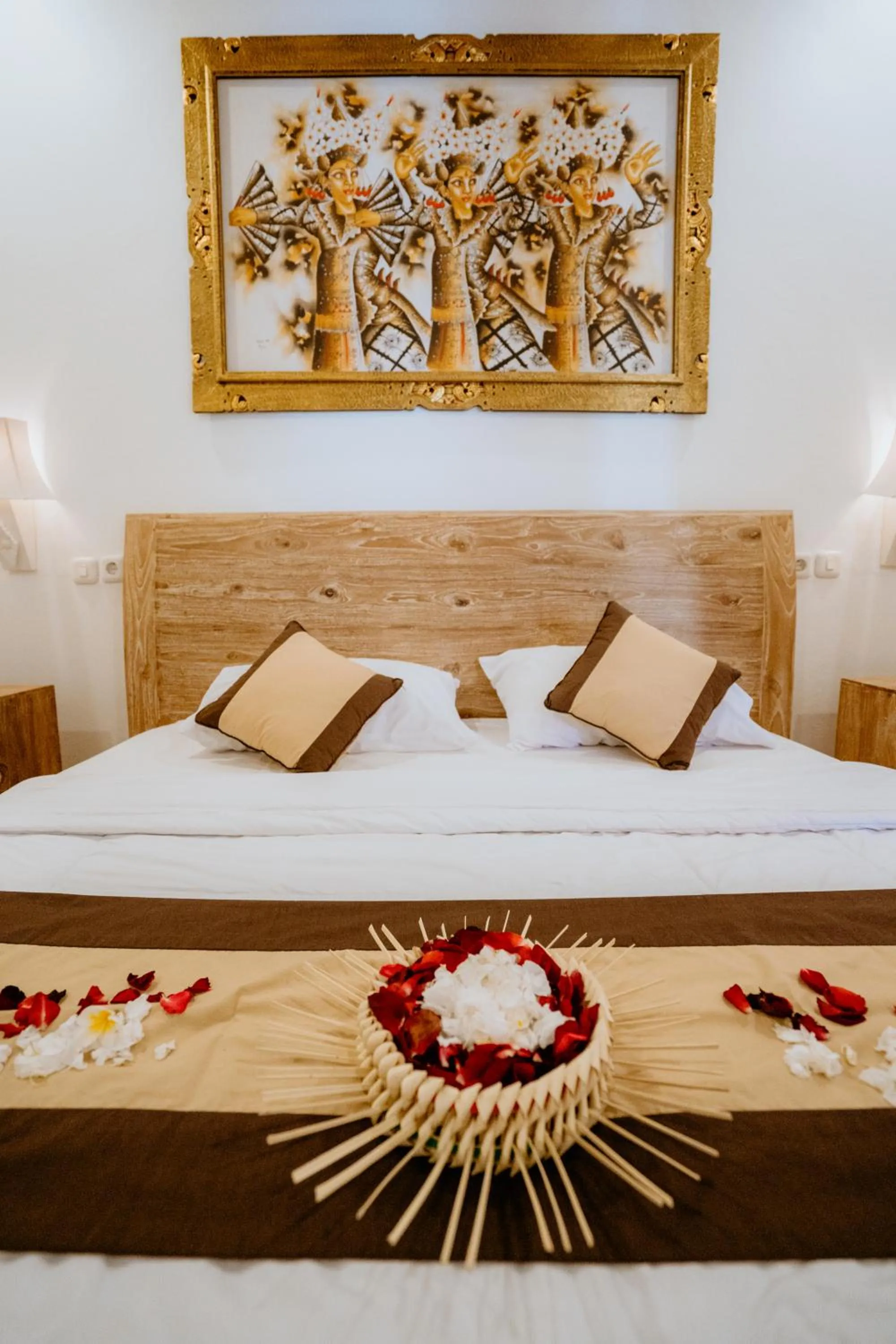 Photo of the whole room, Bed in Rahayu Guest House Ubud