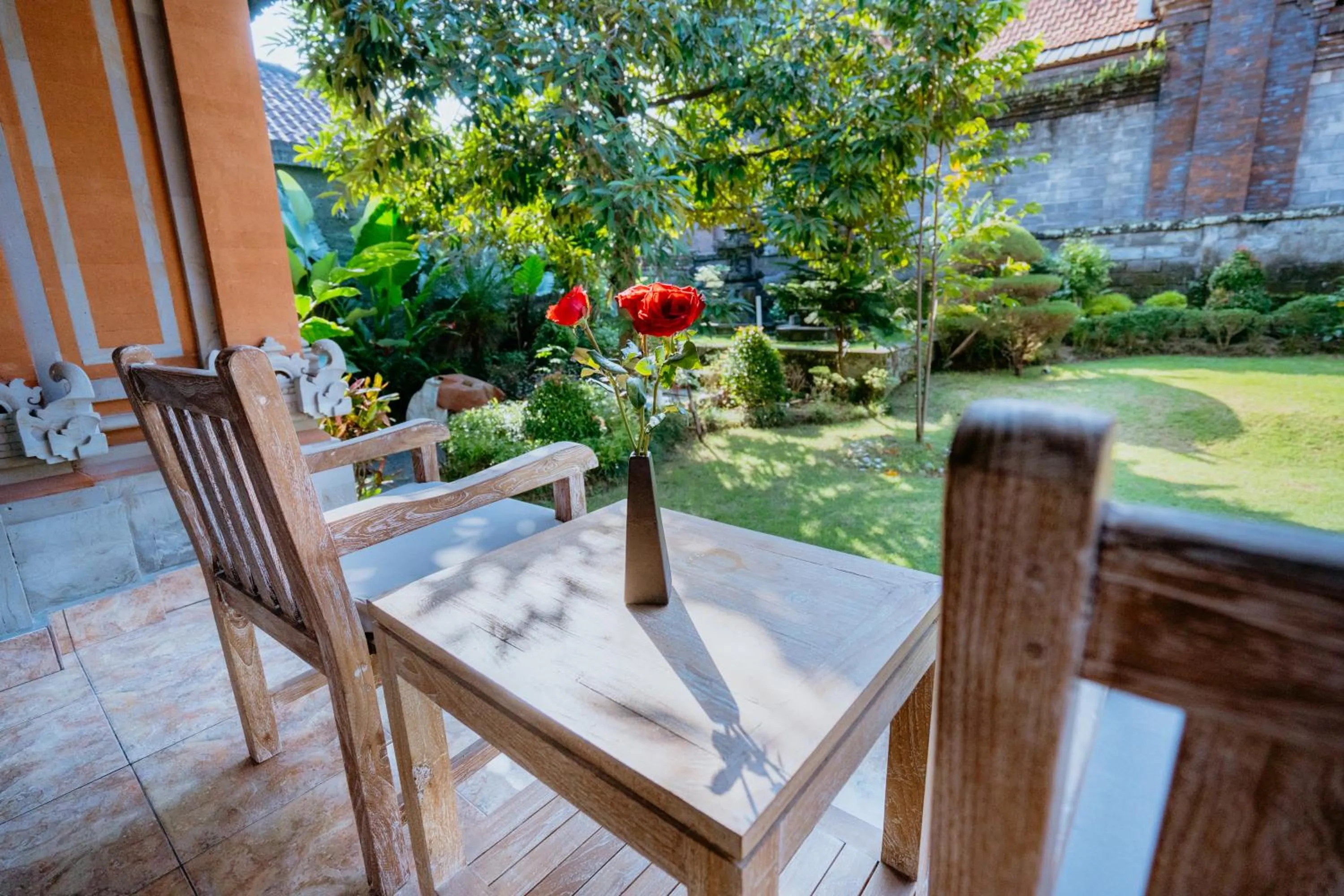 Patio in Rahayu Guest House Ubud