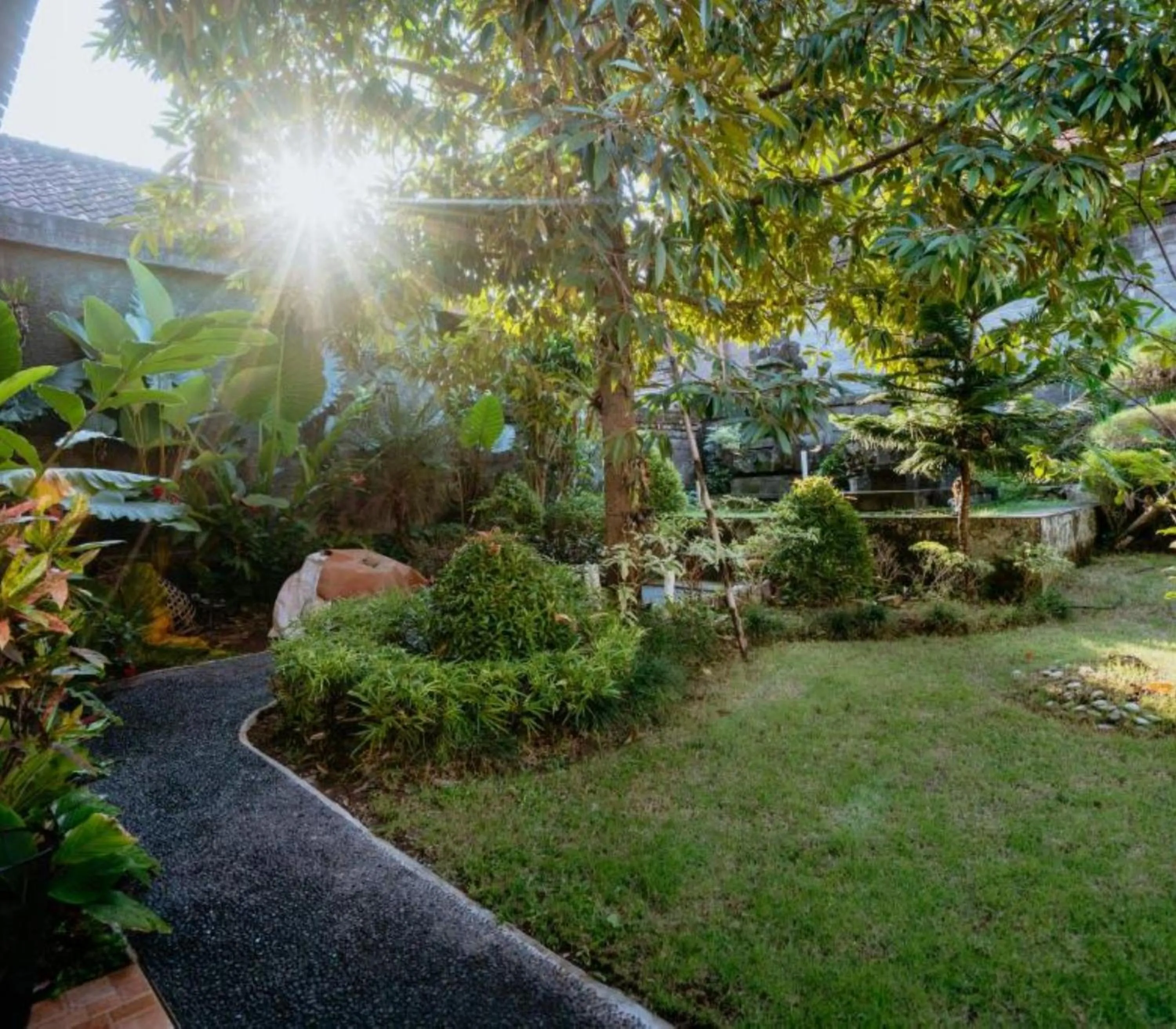 Garden in Rahayu Guest House Ubud
