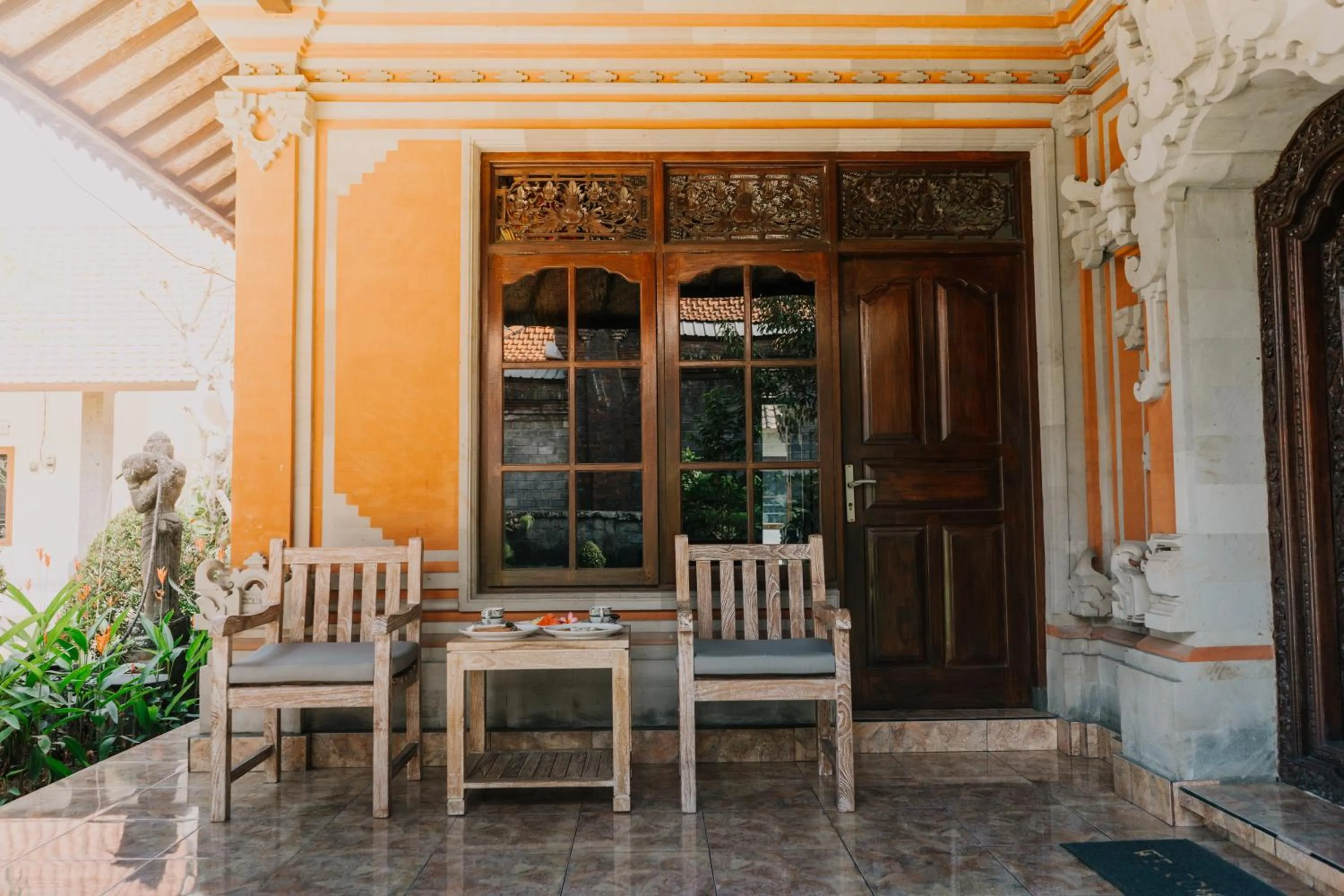 Patio in Rahayu Guest House Ubud