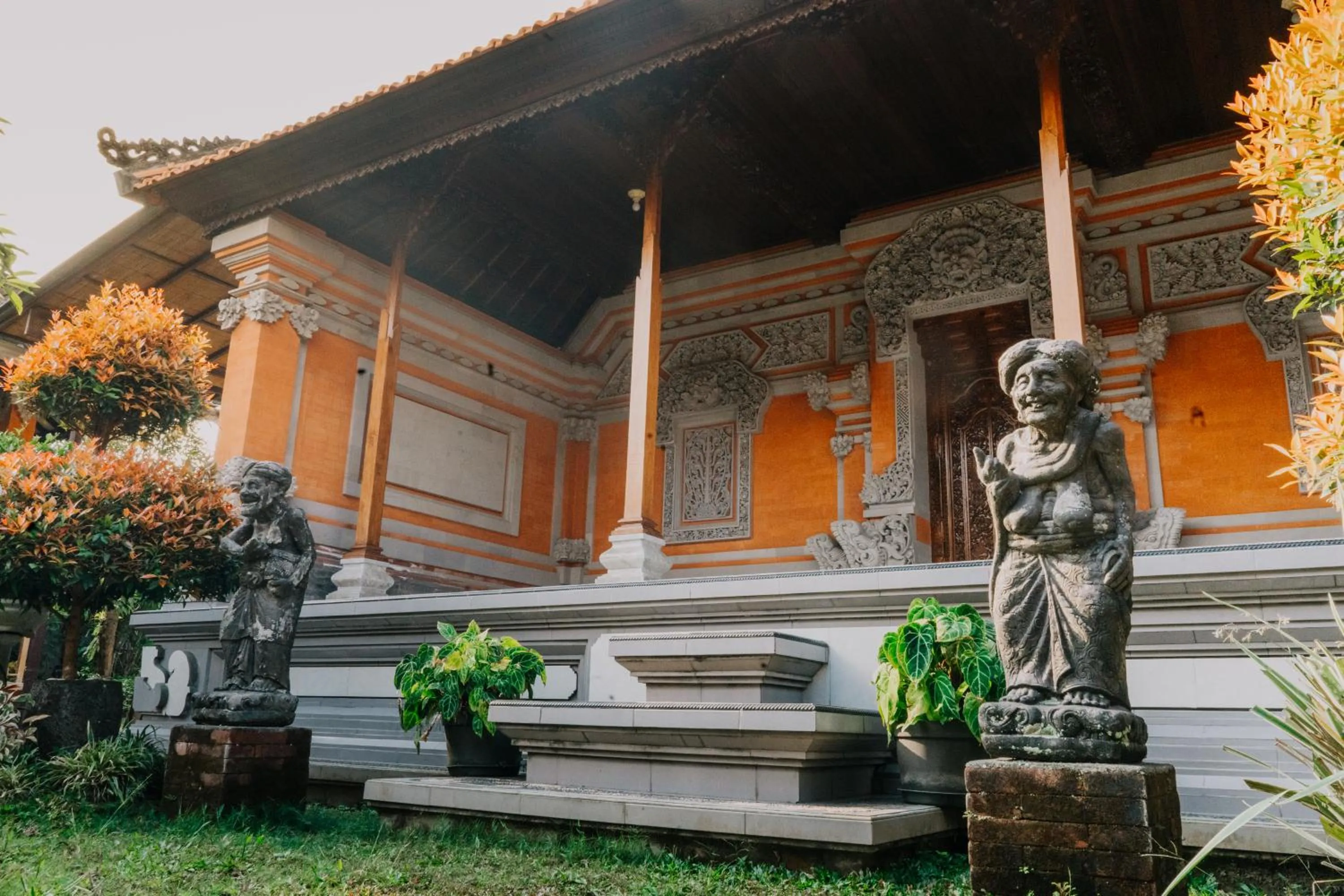 Garden view in Rahayu Guest House Ubud