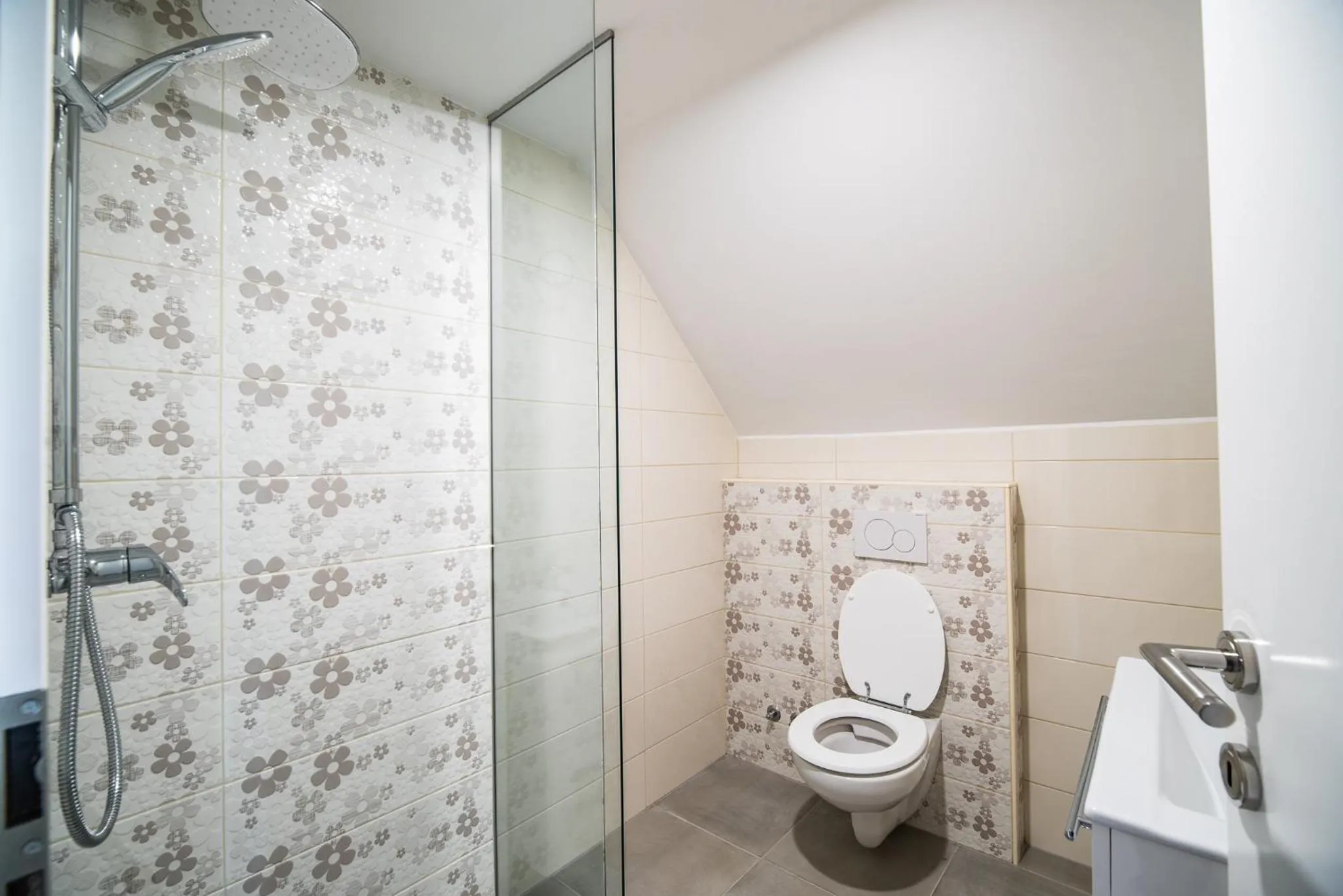 Shower in Guesthouse Mars