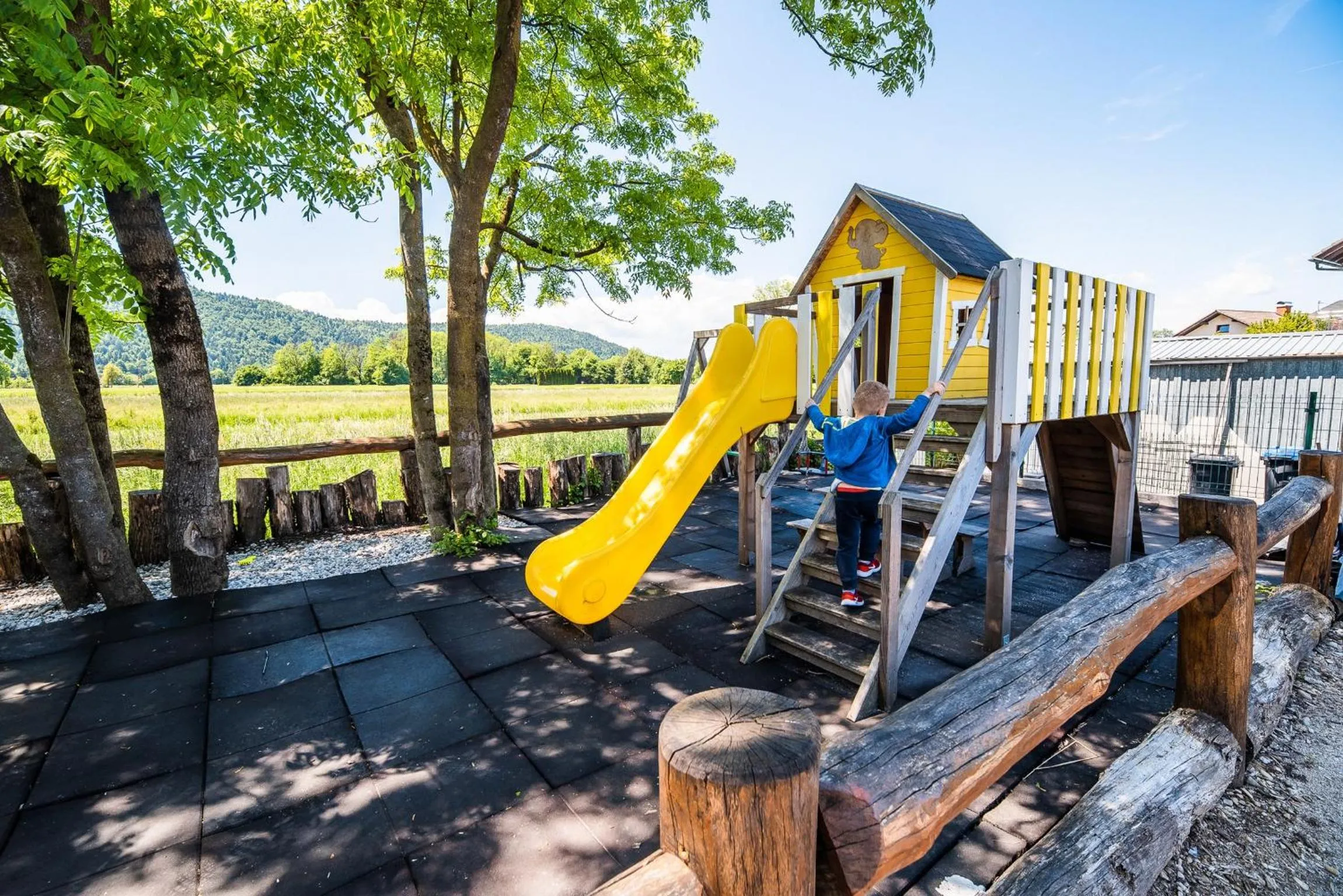 Children play ground in Guesthouse Mars