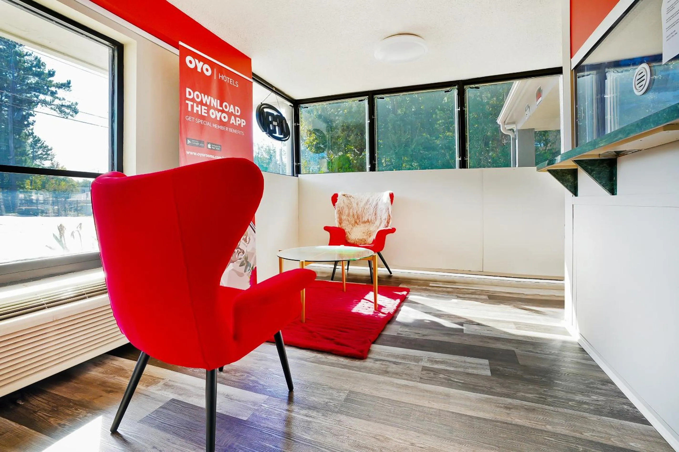 Lobby or reception in OYO Hotel Decatur I-285 The Perimeter