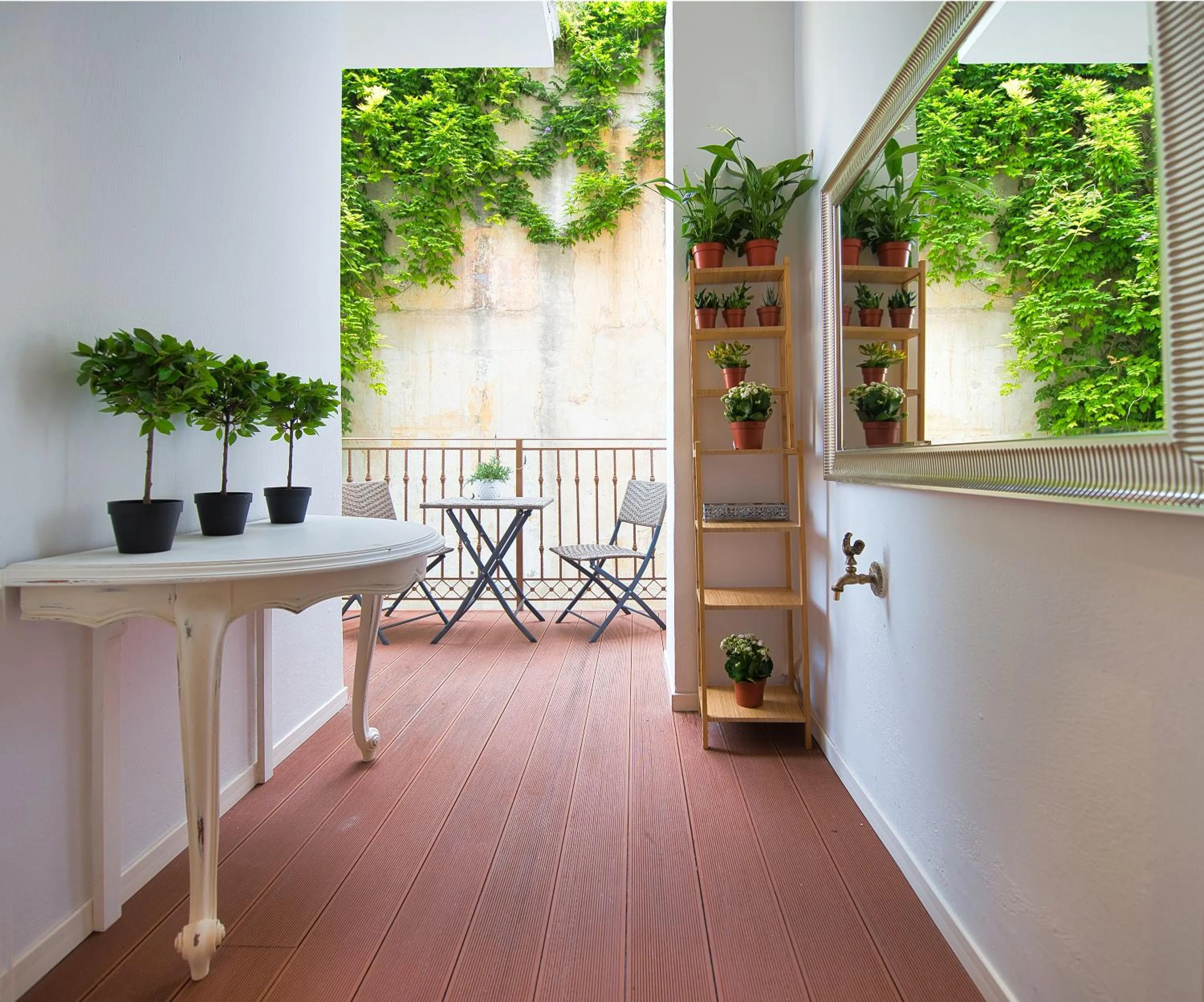 Balcony/Terrace in Rastoni Athens Suites near Acropolis at Tsatsou street