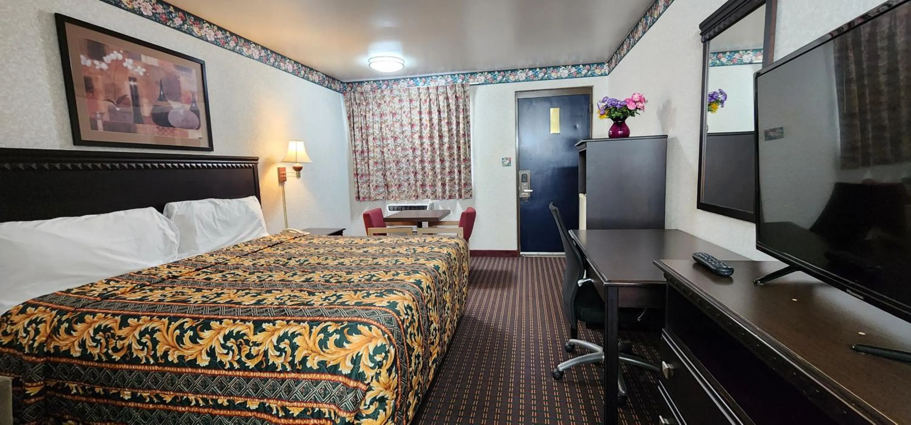 Bedroom, Bed in Turnpike Motel Richmond VA by Hotel O US 60