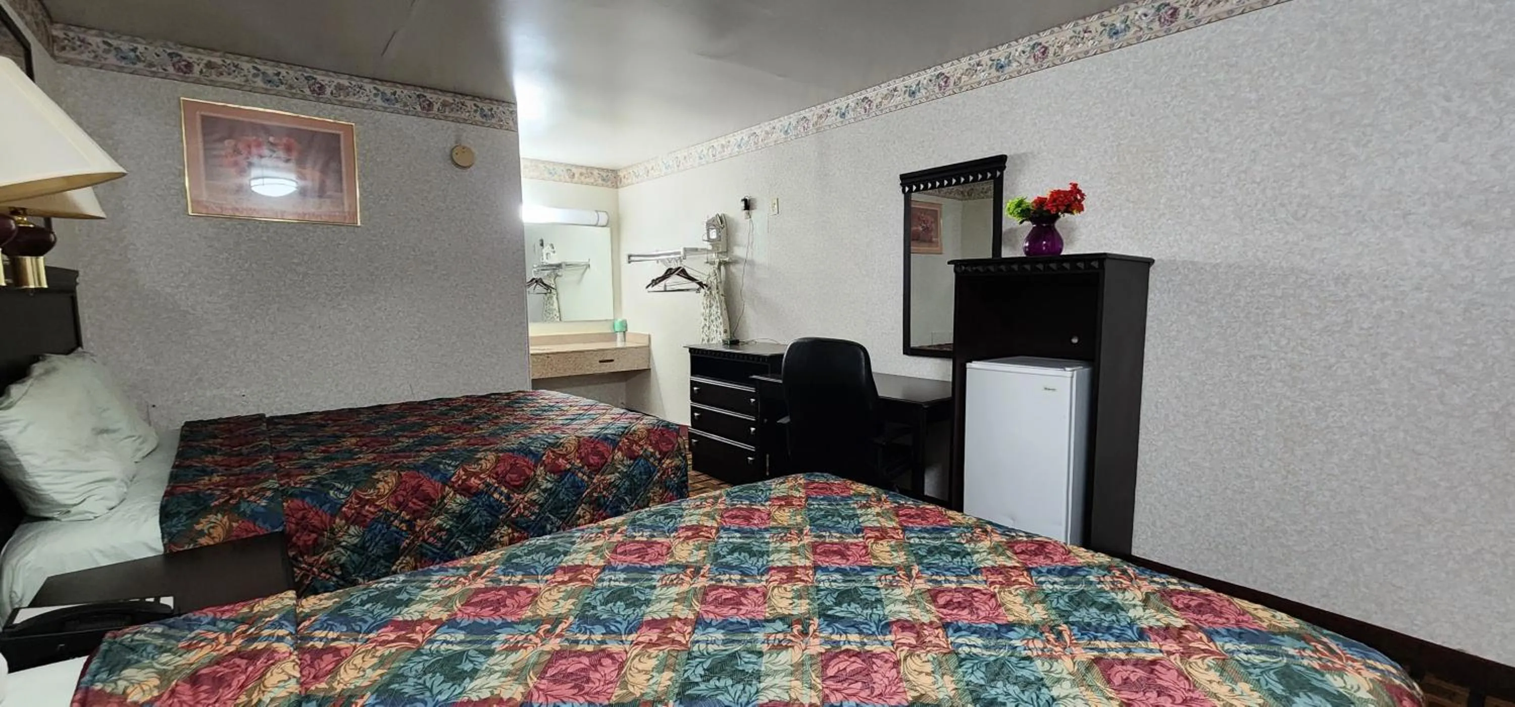 Bedroom, Bed in Turnpike Motel Richmond VA by Hotel O US 60