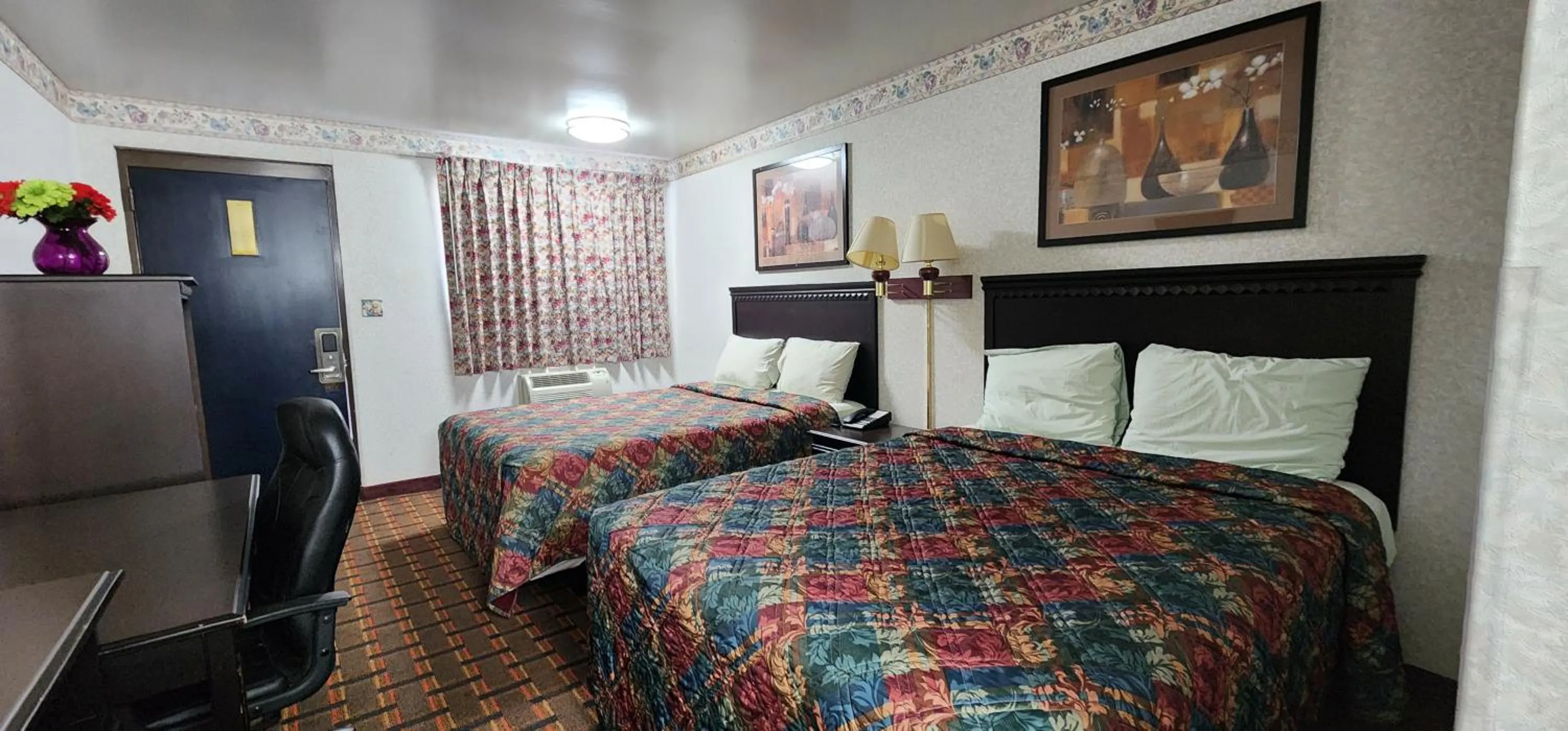 Bedroom, Bed in Turnpike Motel Richmond VA by Hotel O US 60