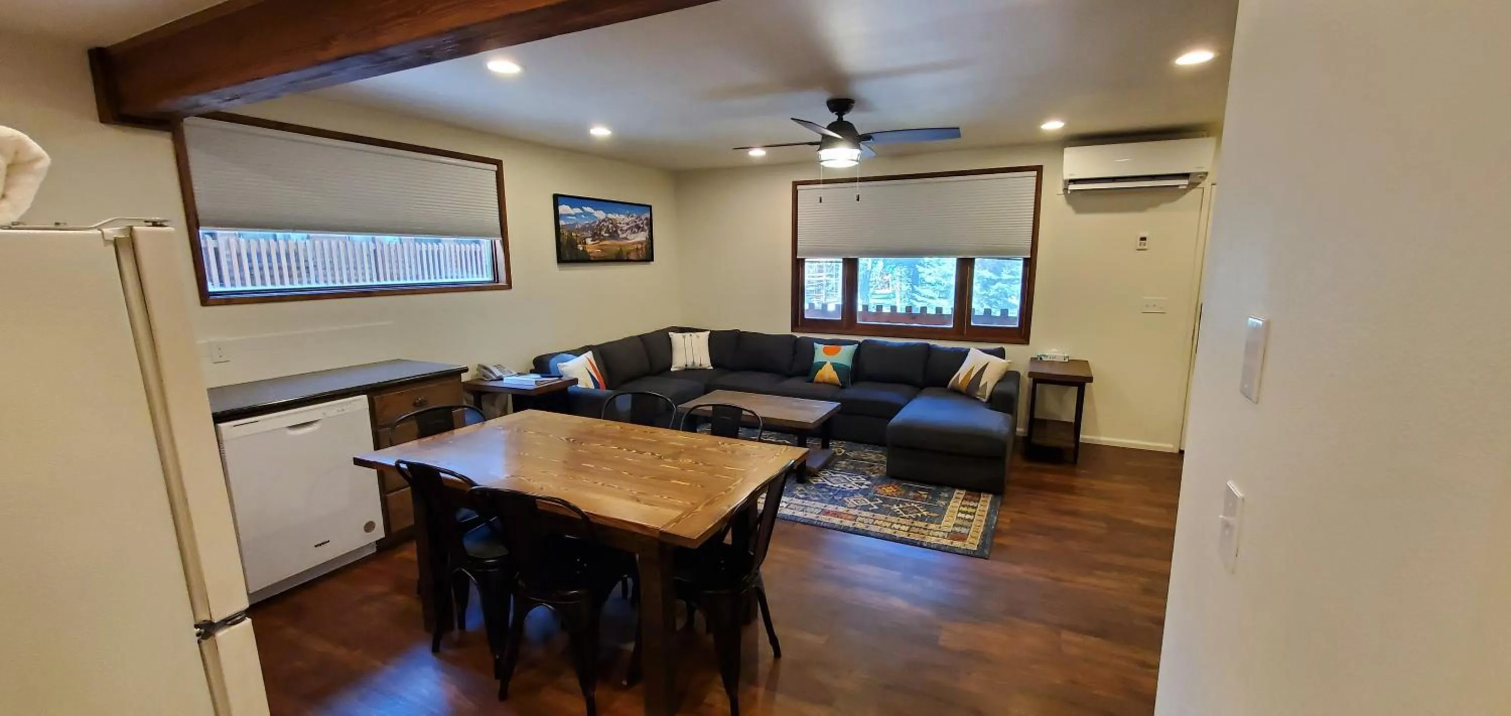 Living room in Eagle Cap Chalets