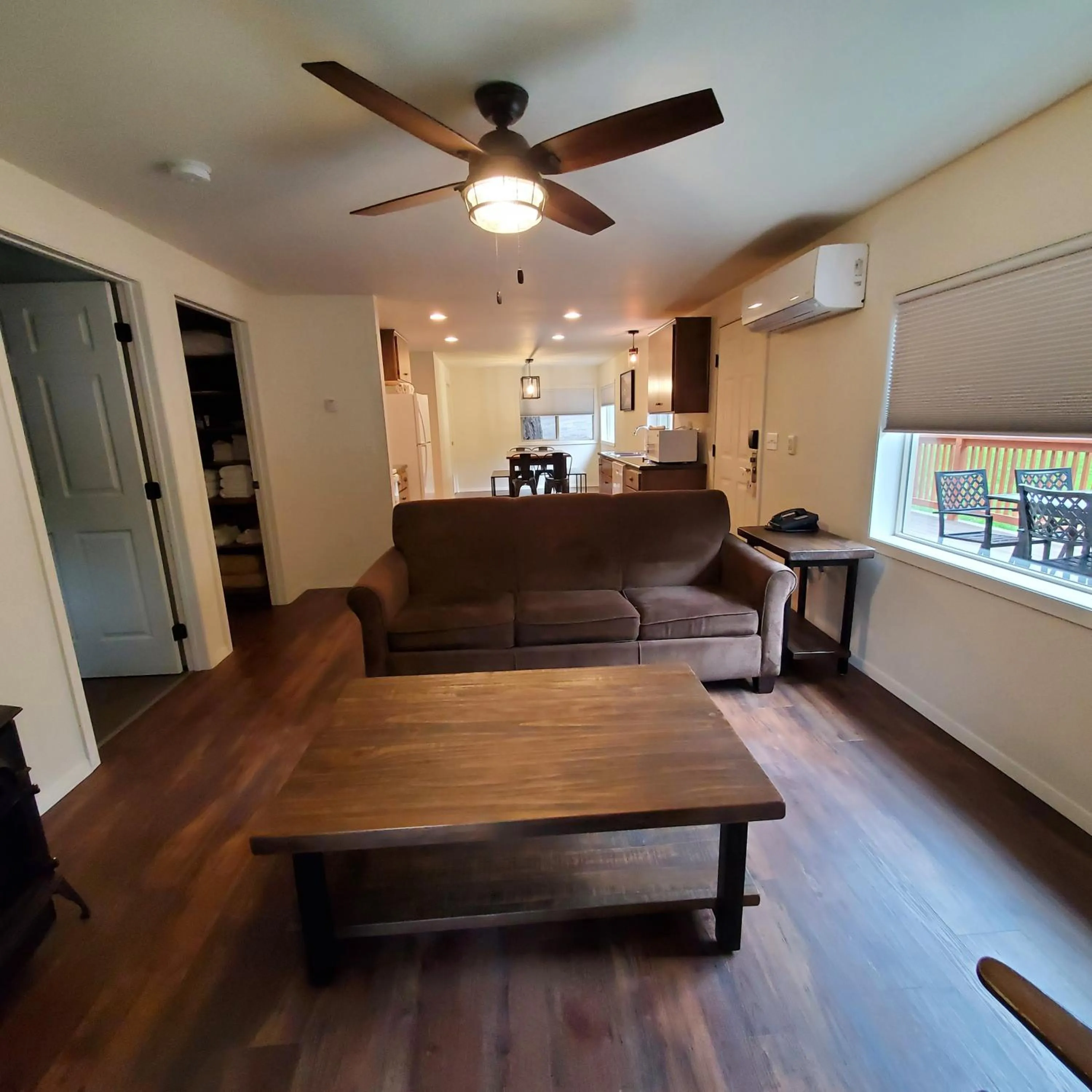 Living room in Eagle Cap Chalets