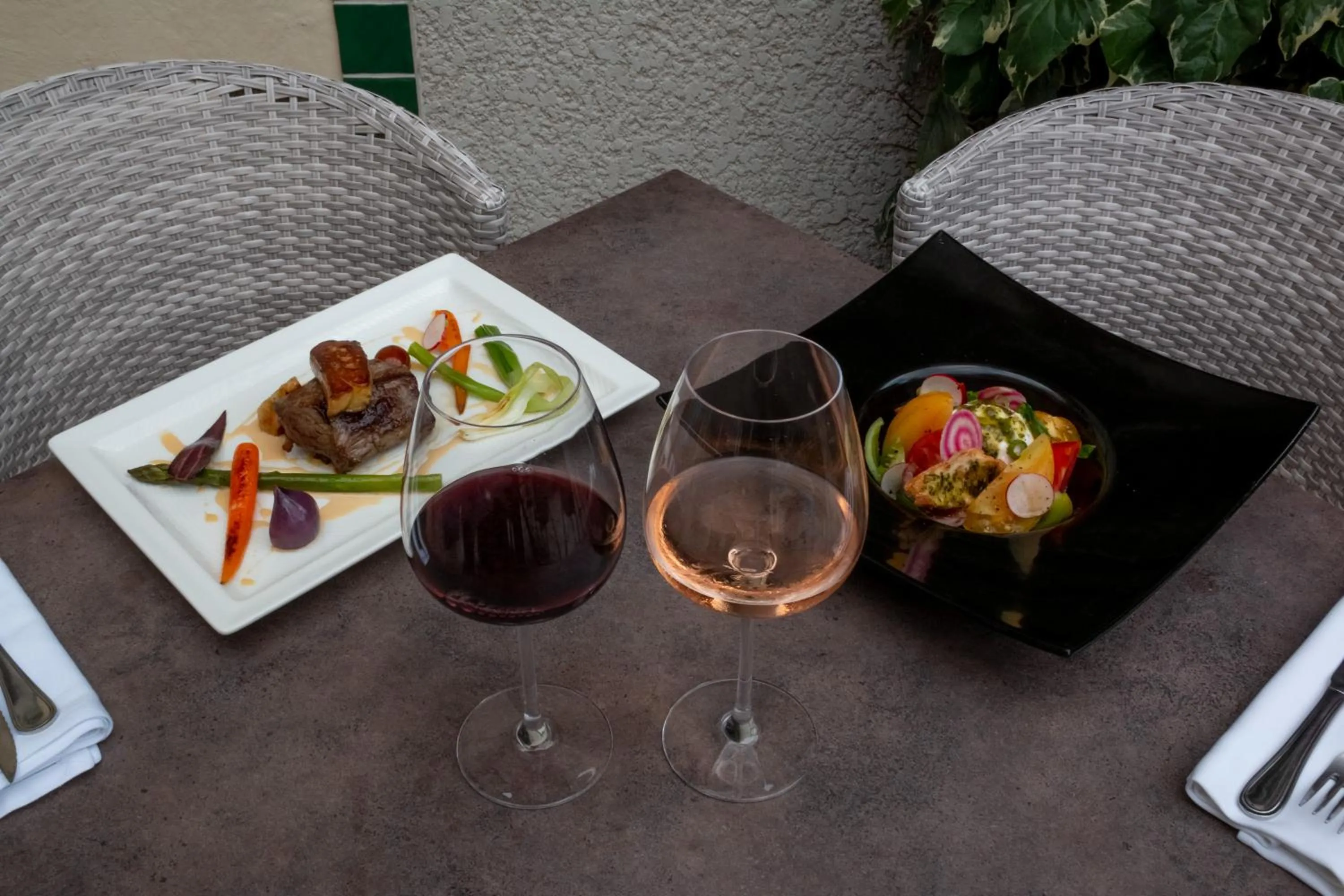 Food close-up in Logis Hôtel Les II Mas - Perpignan Sud