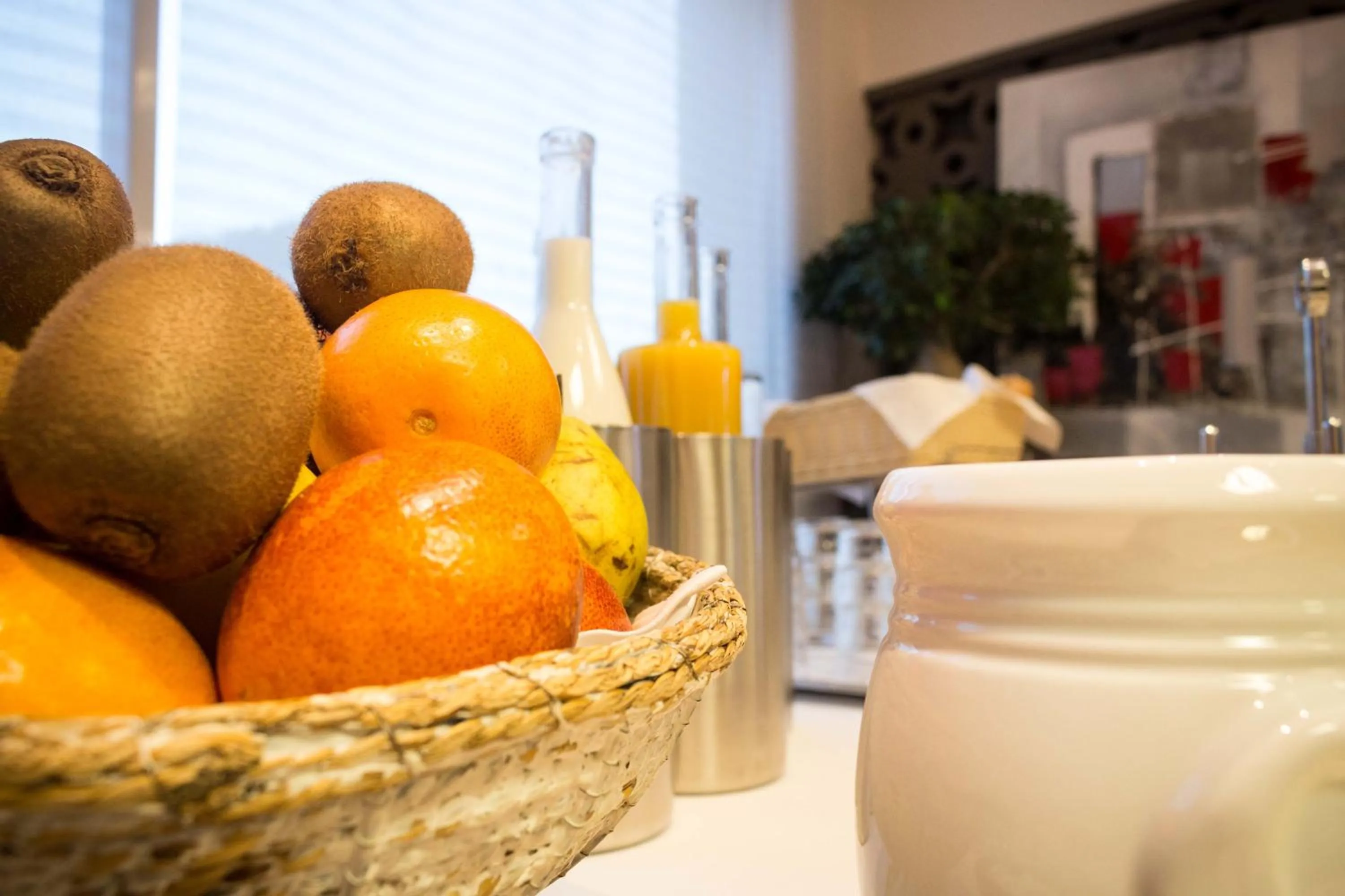 Continental breakfast in Logis Hôtel Les II Mas - Perpignan Sud