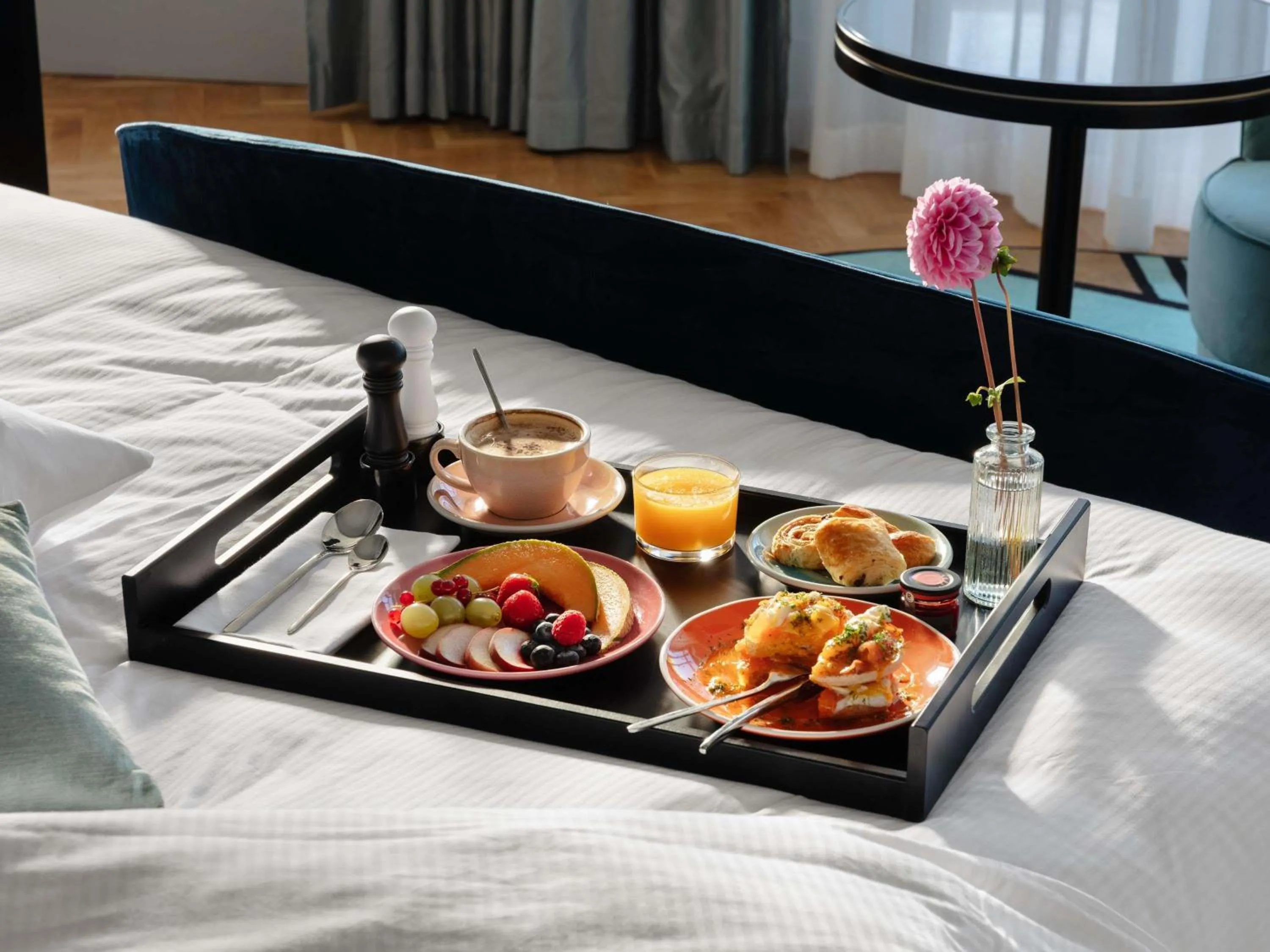 Breakfast, Bed in The 1932 Hotel & Spa Cap d'Antibes - MGallery Collection