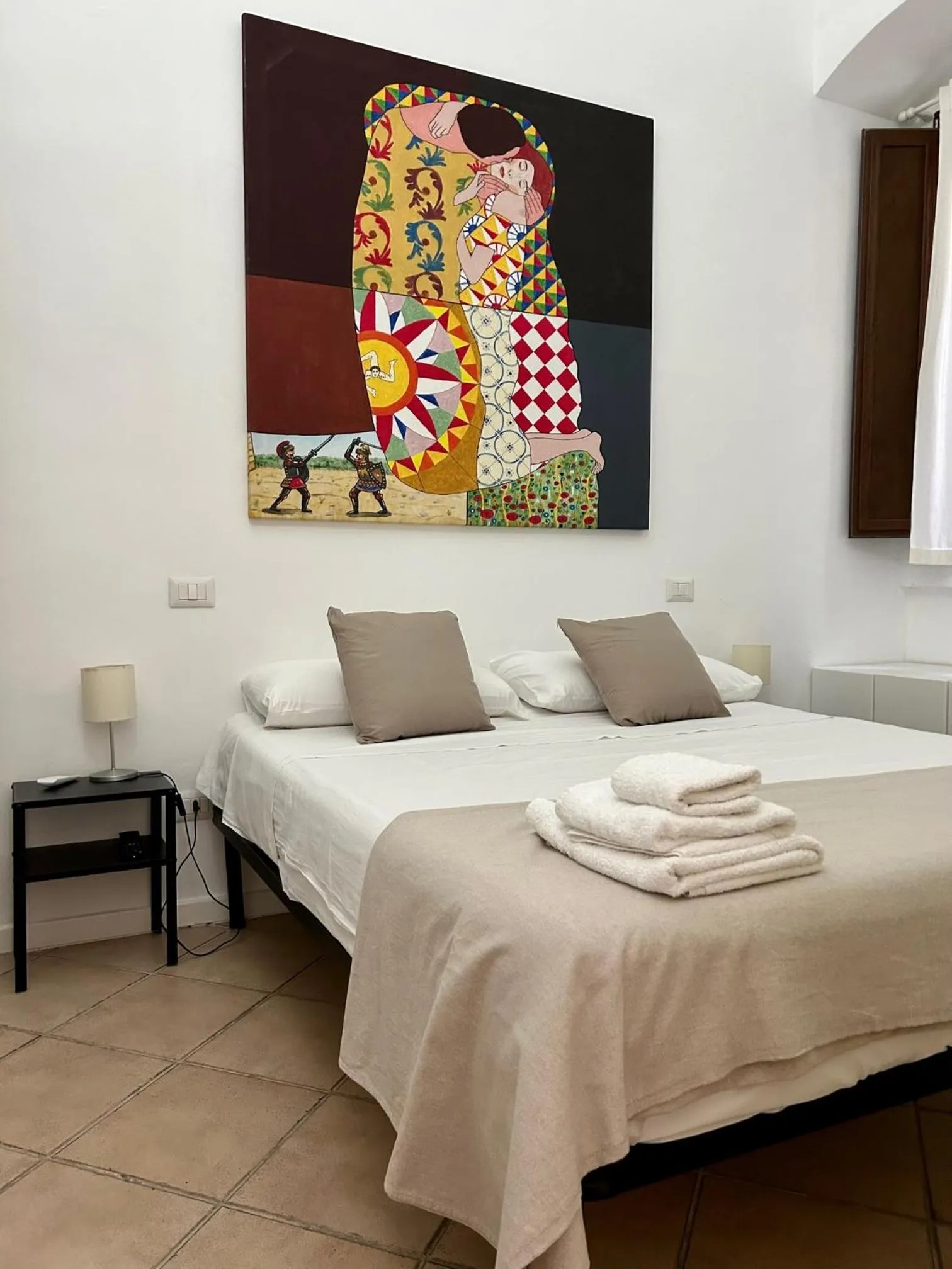 Bed in THE PALACE B&B and Apartments