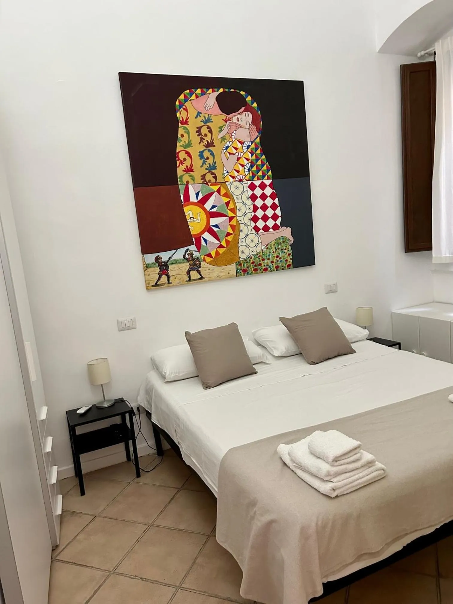 Bed in THE PALACE B&B and Apartments