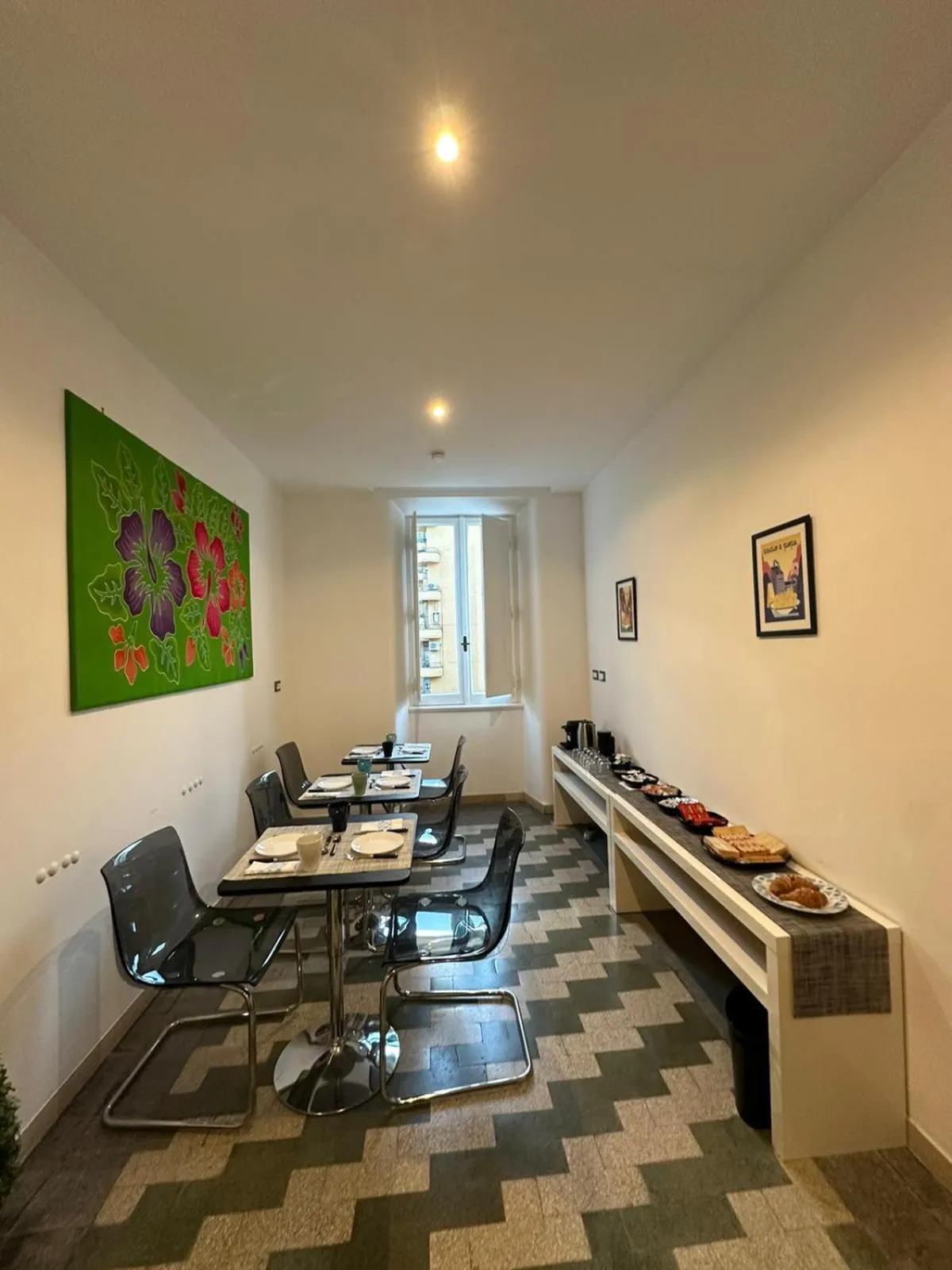 Breakfast in B&B Una notte a Mazzini