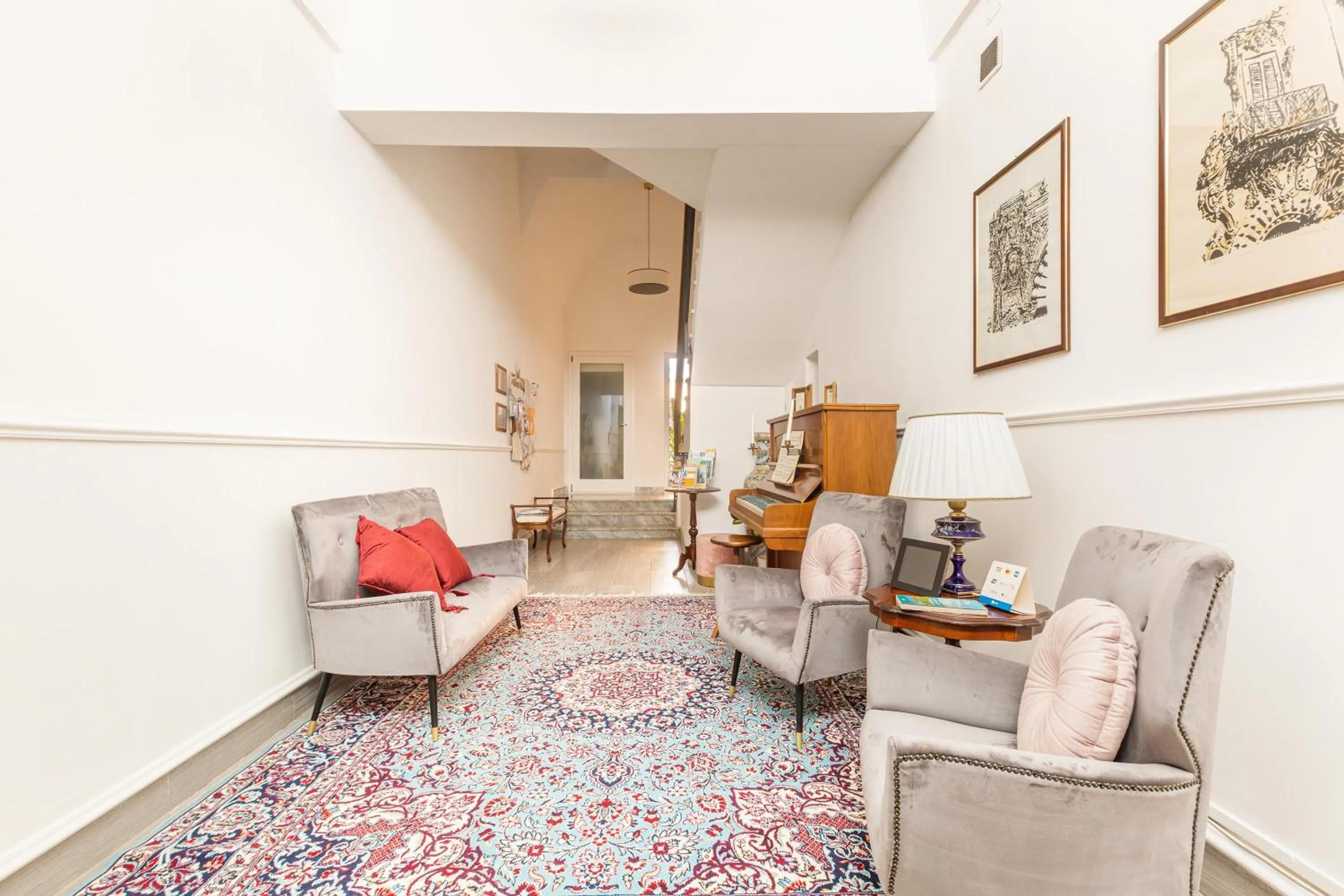 Lobby or reception in Dimora Le Tre Muse Guesthouse