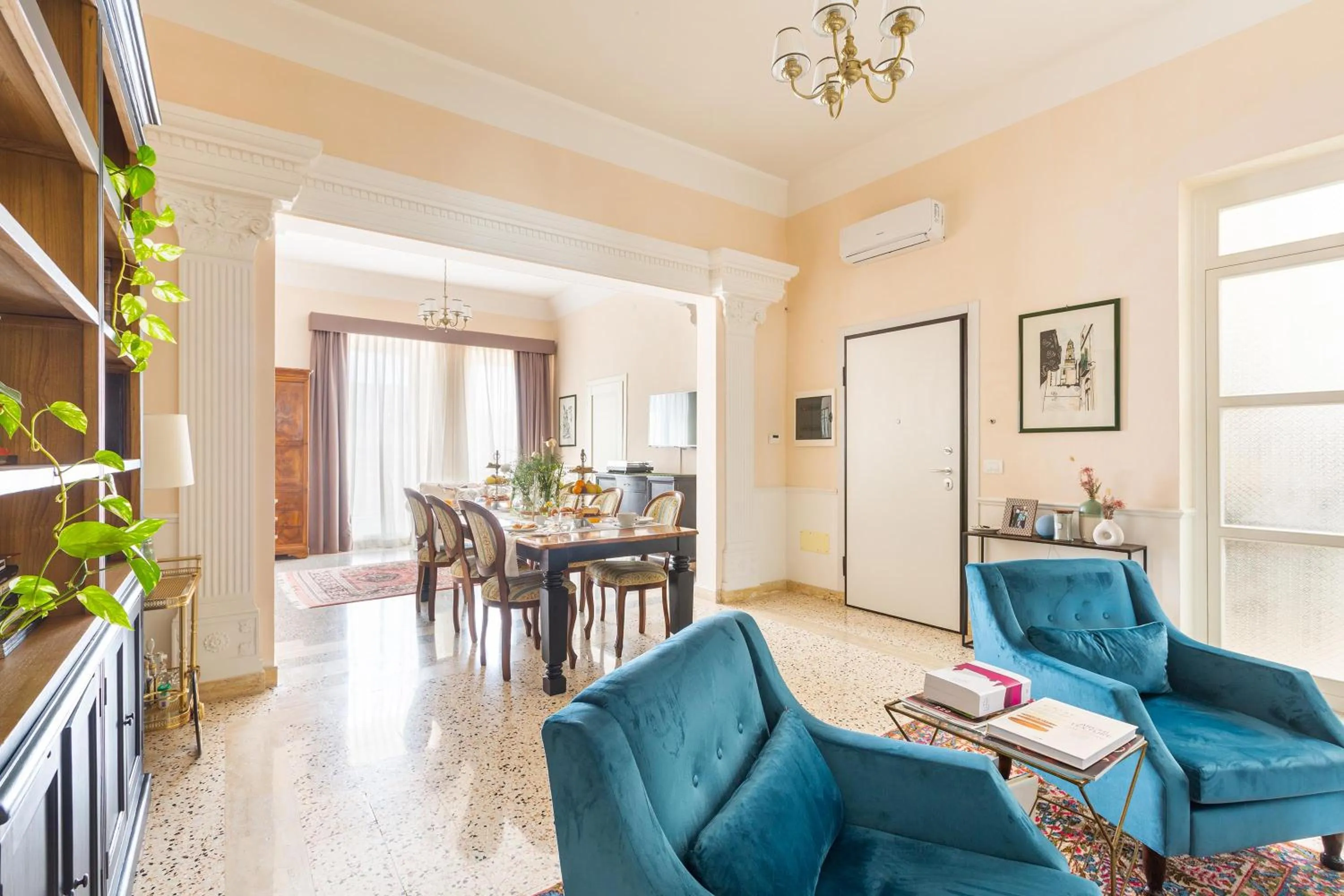 Communal lounge/ TV room in Dimora Le Tre Muse Guesthouse