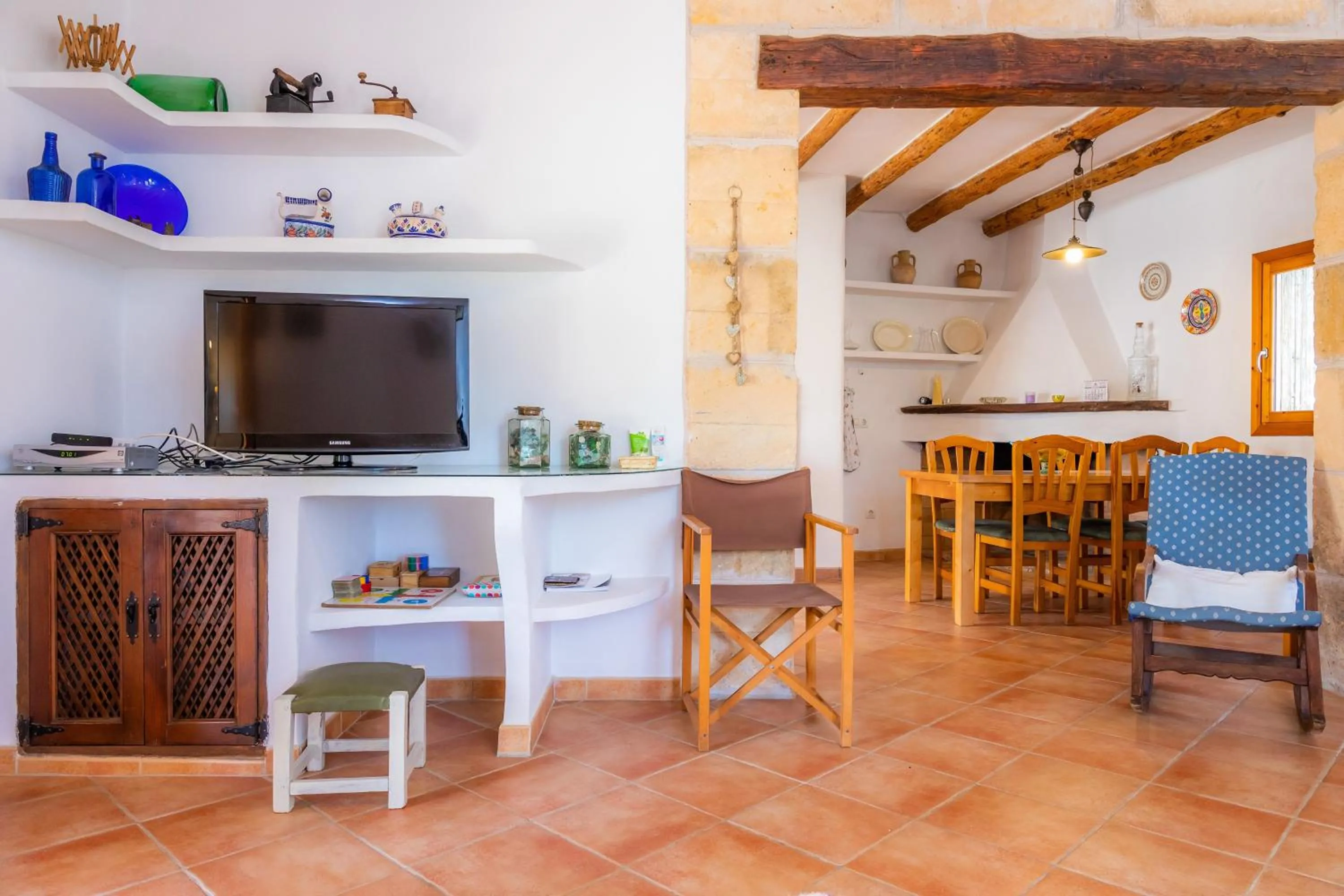 Living room in Sa Creu De Saume