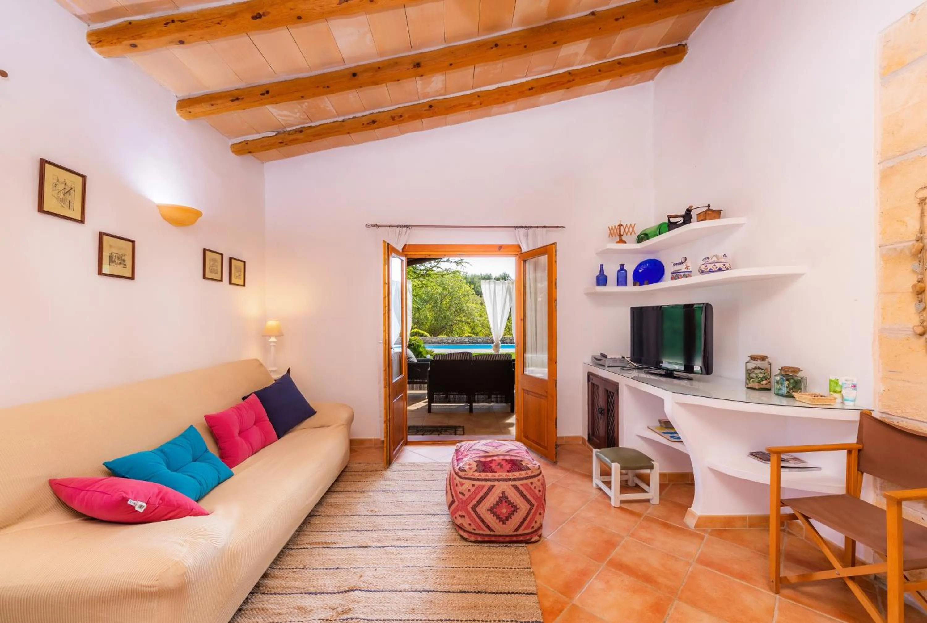 Living room in Sa Creu De Saume