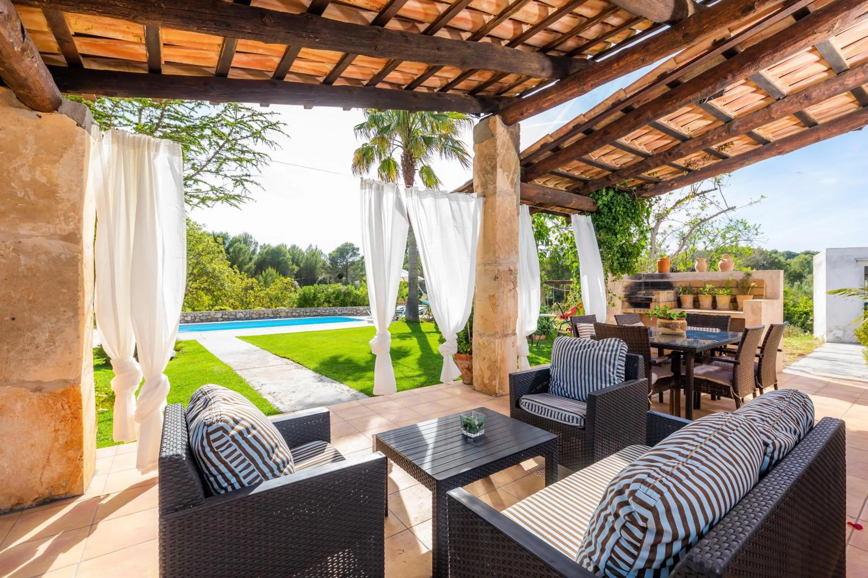 Living room in Sa Creu De Saume